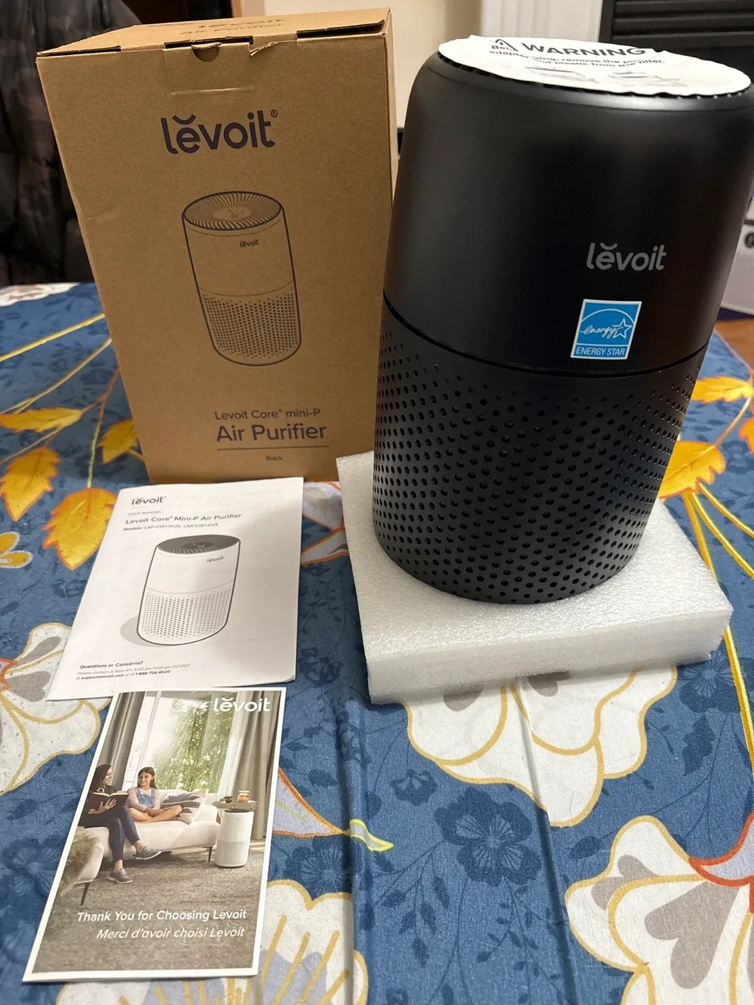 Levoit Core Mini-P Air Purifier - Black