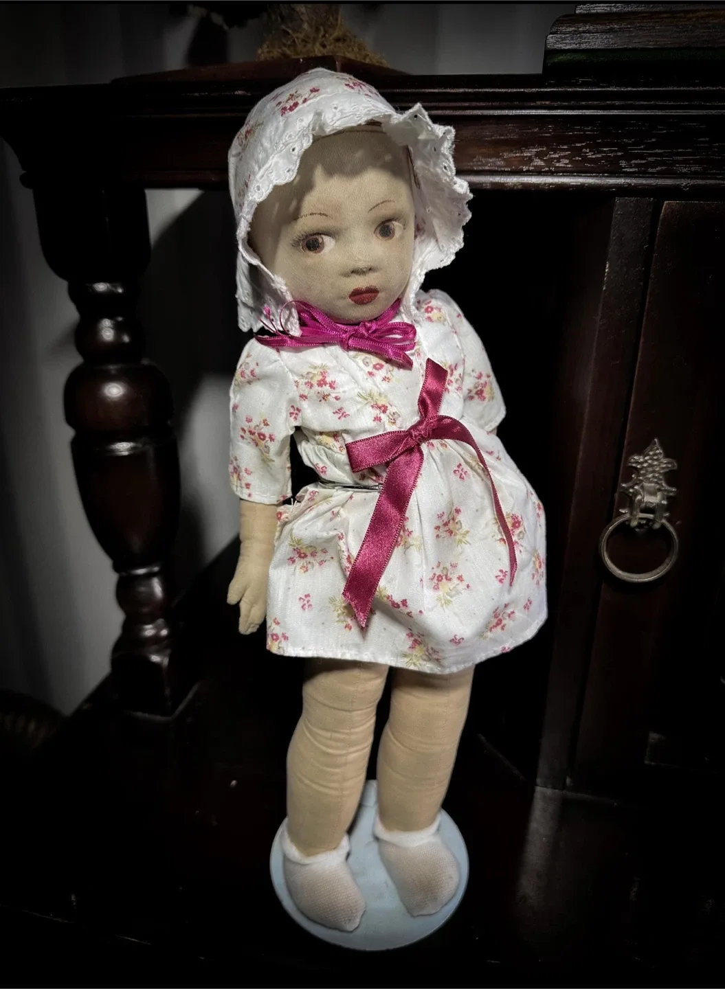 RARE Antique Vintage 1930's Chad Valley Plush Doll