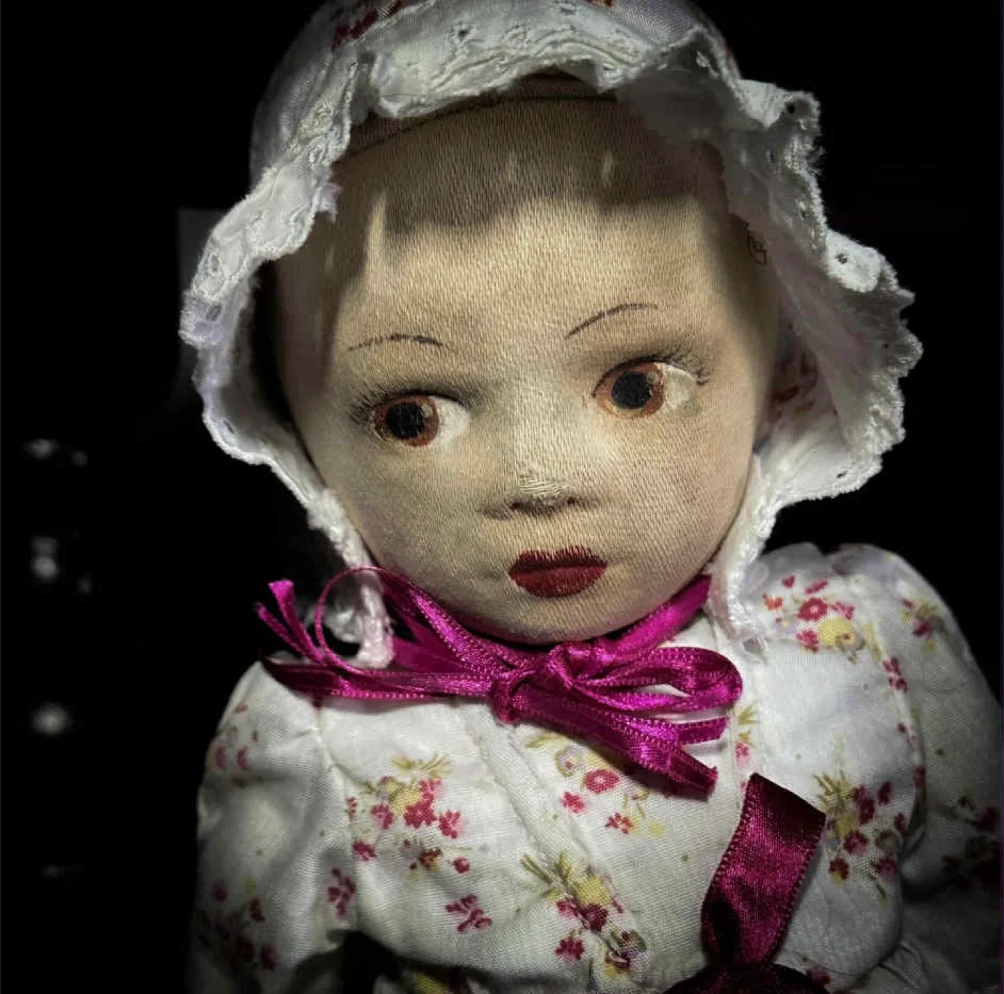 RARE Antique Vintage 1930's Chad Valley Plush Doll image indicator(2)