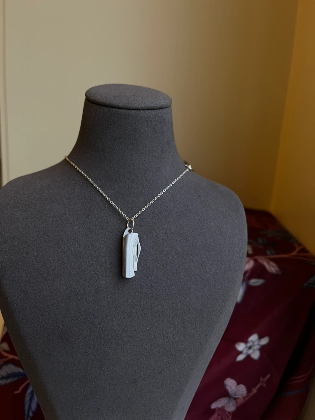 Pocket Knife Necklace. Chain not included. - photo 2