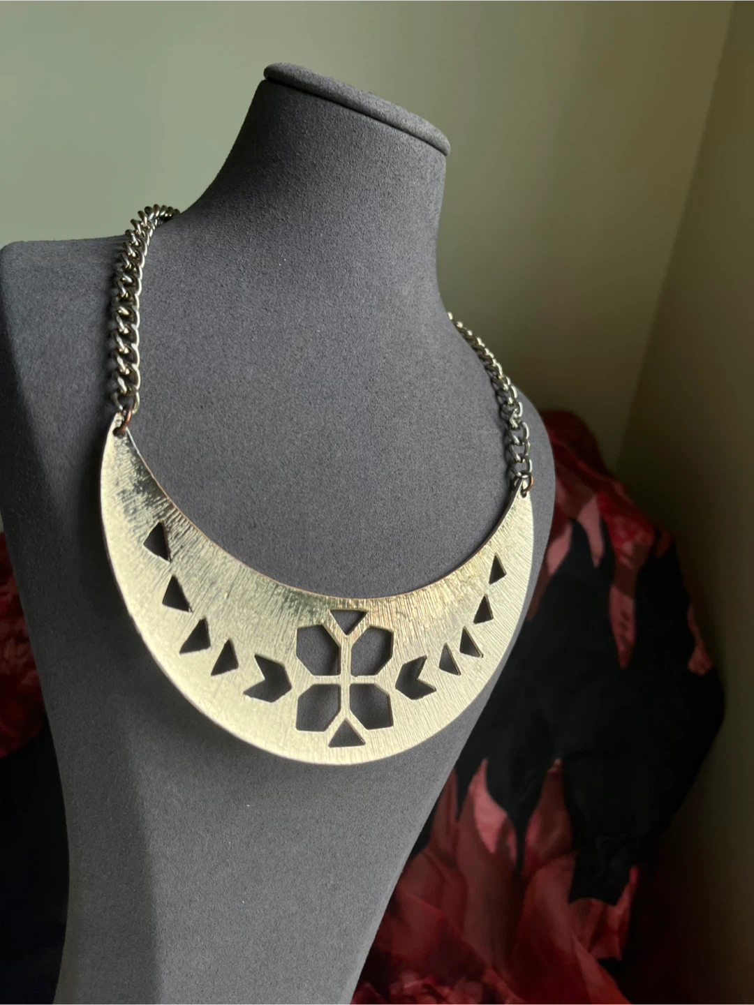 Gold Statement Necklace