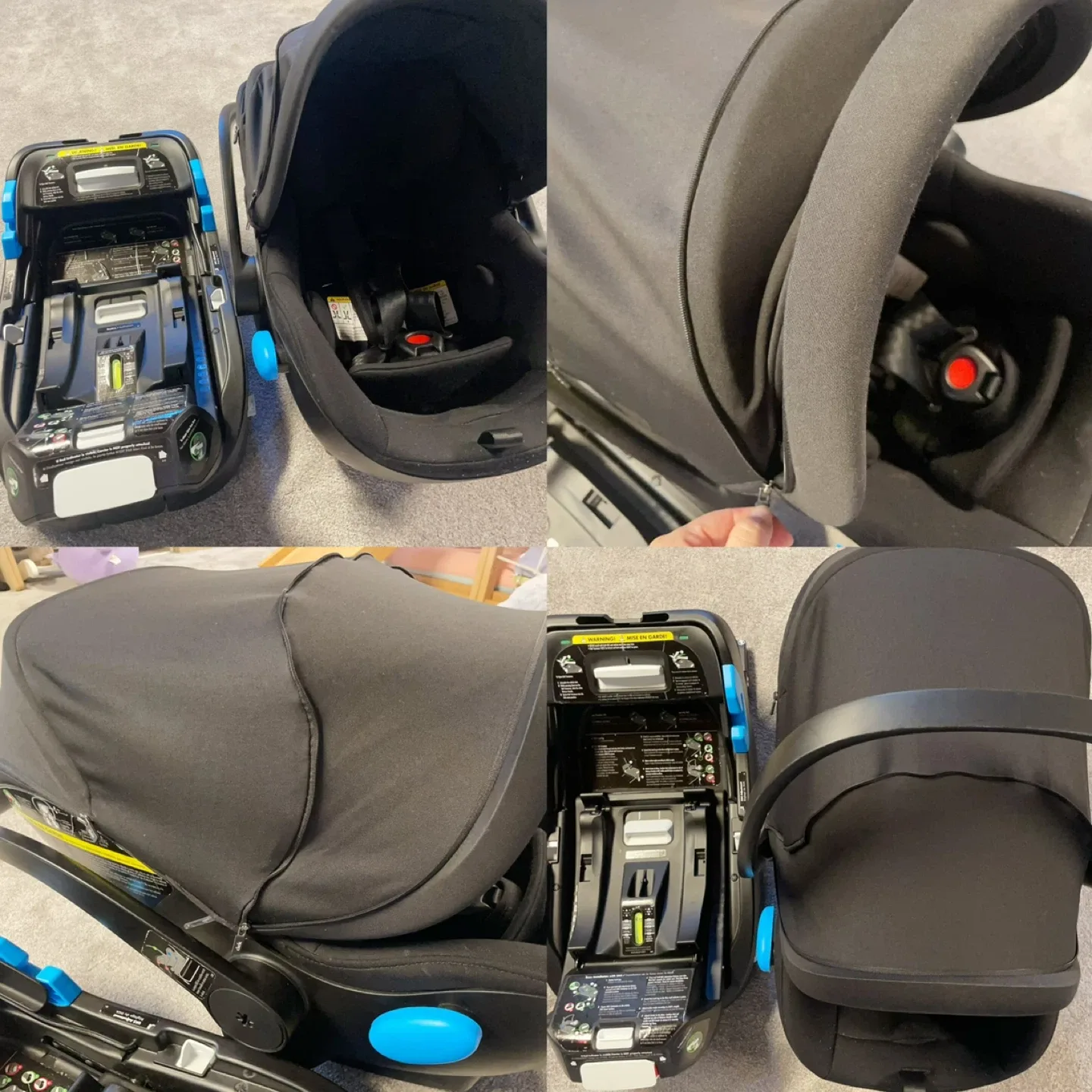 Clek Liing Infant Car Seat - Black