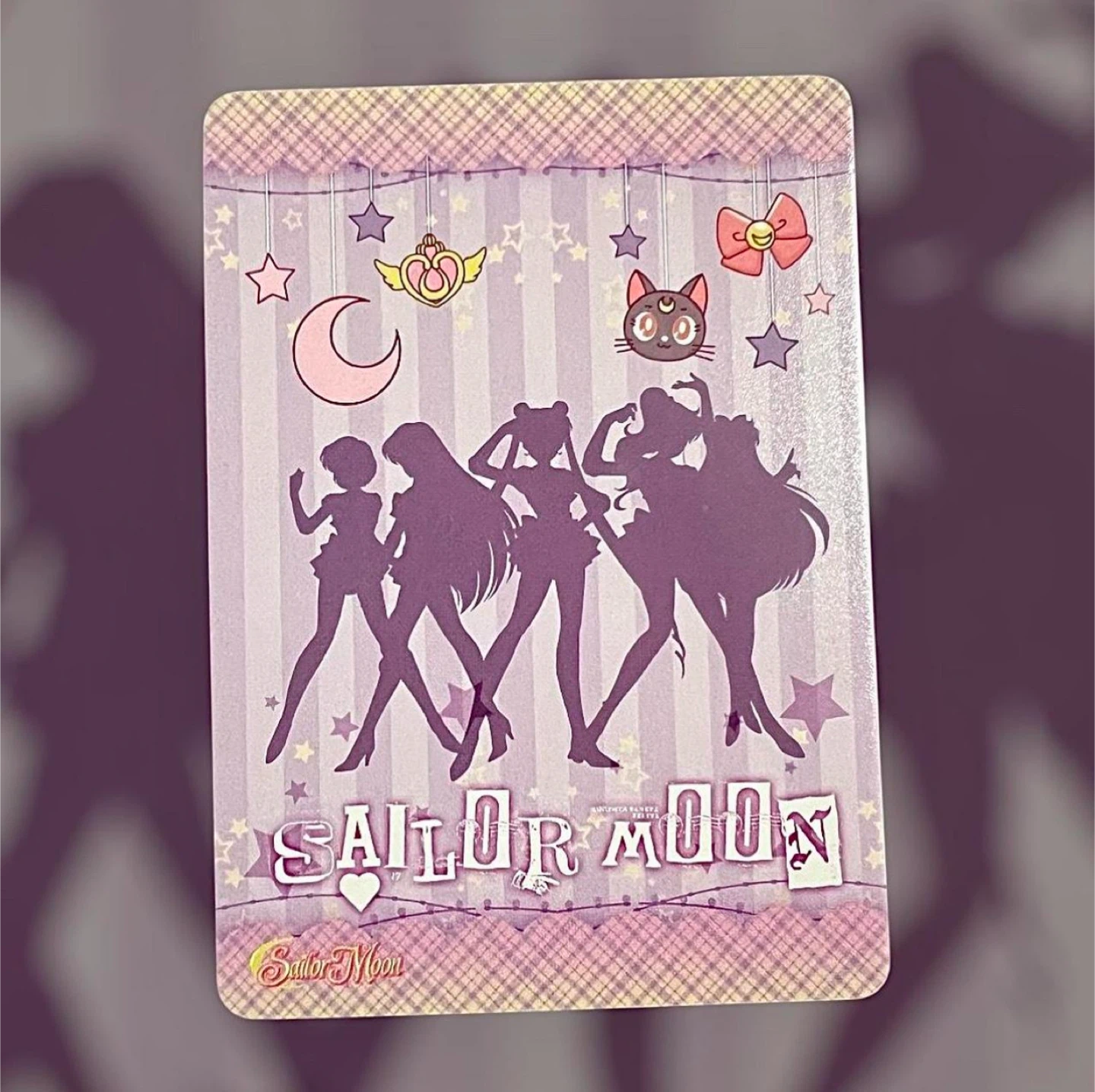 "SSR" (Super Super Rare) Sailor Chibi Chibi Moon collector card! - photo 2