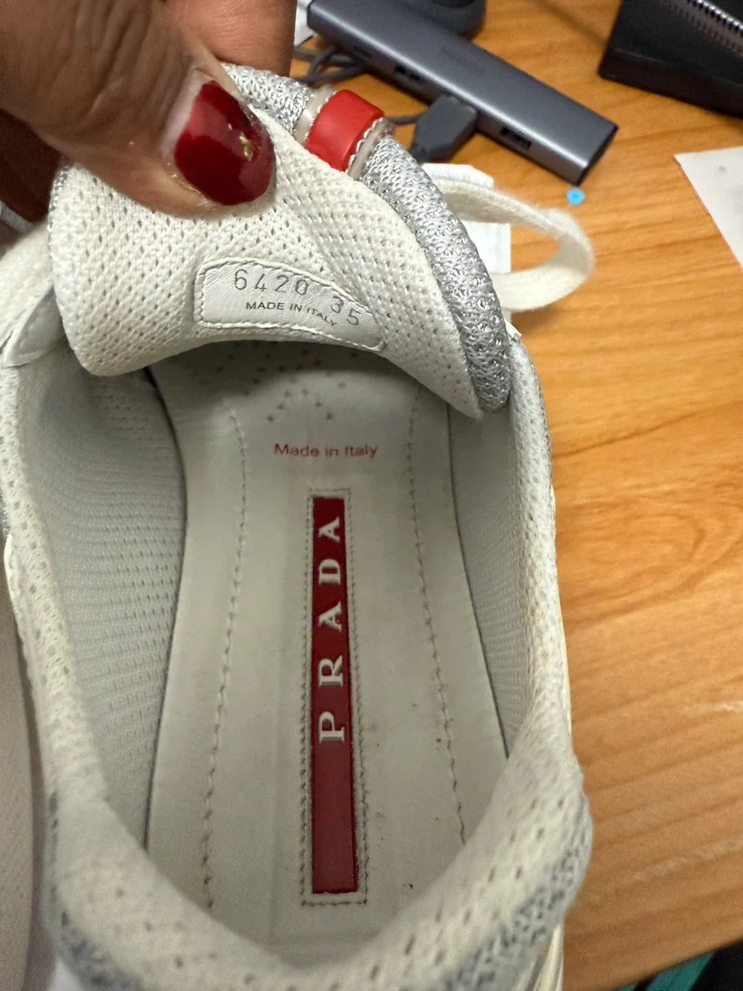 Prada America's Cup Sneakers - Size 35 image indicator(5)