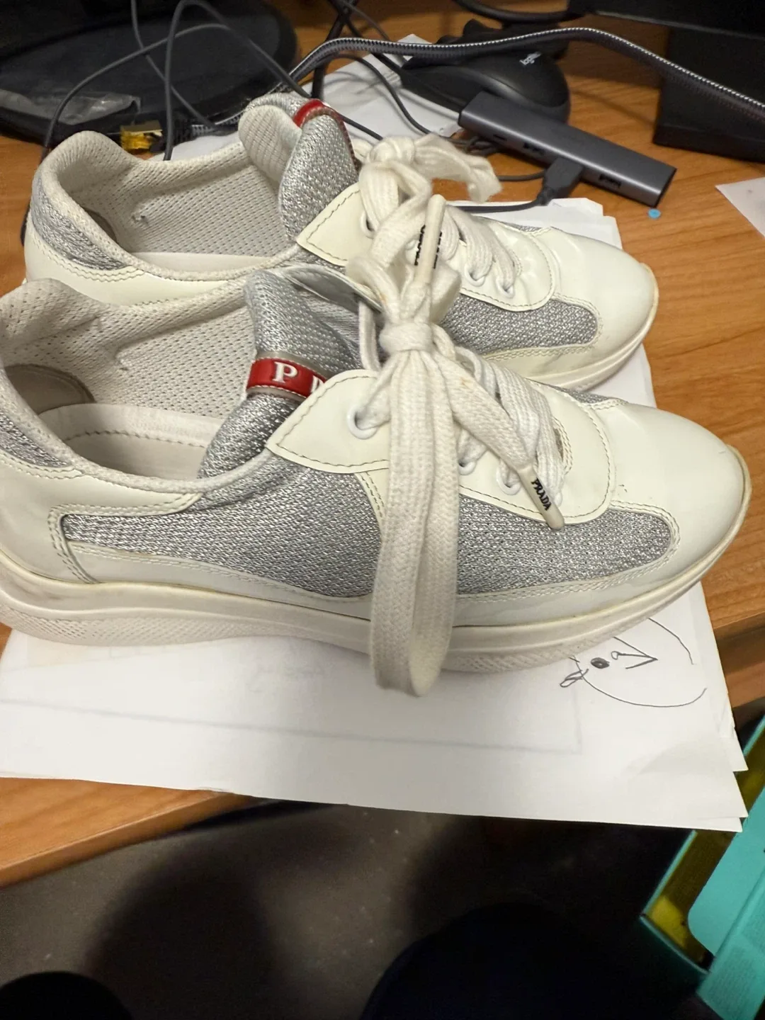 Prada America's Cup Sneakers - Size 35 image indicator(6)