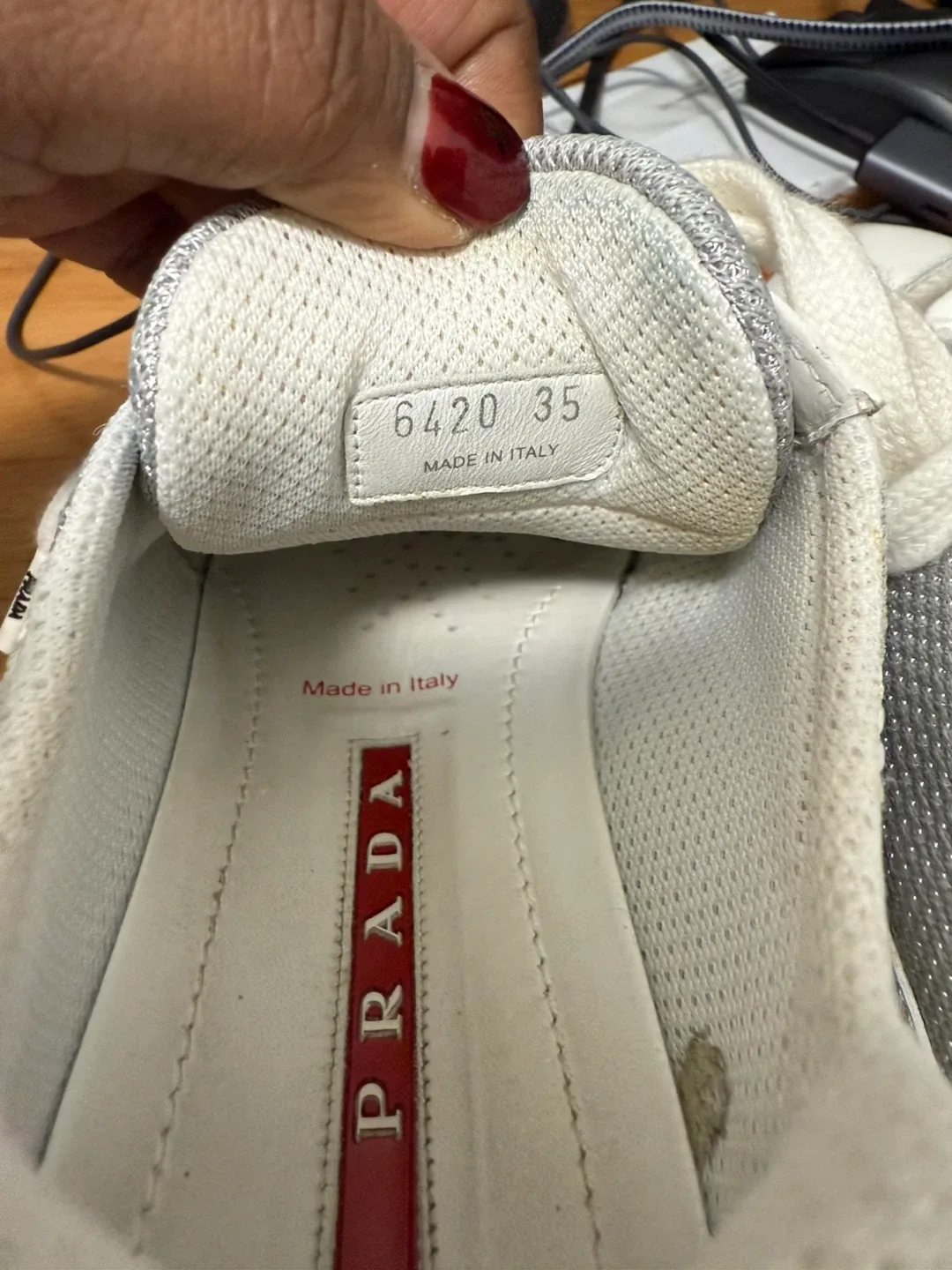 Prada America's Cup Sneakers - Size 35 image indicator(7)
