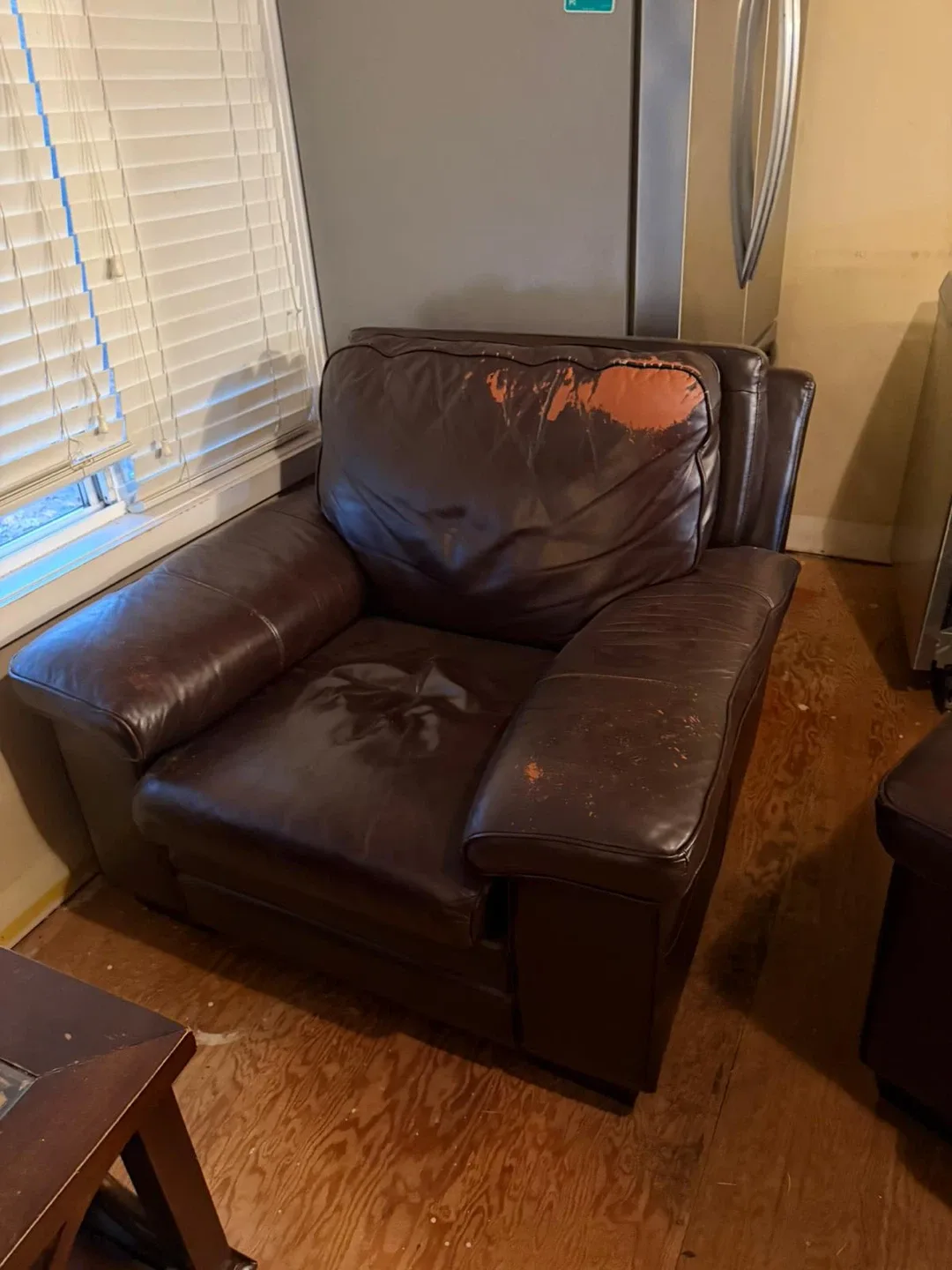 Leather Sofa Set - Gently Used