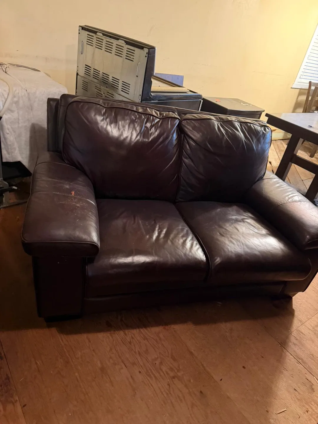 Leather Sofa Set - Gently Used image indicator(2)
