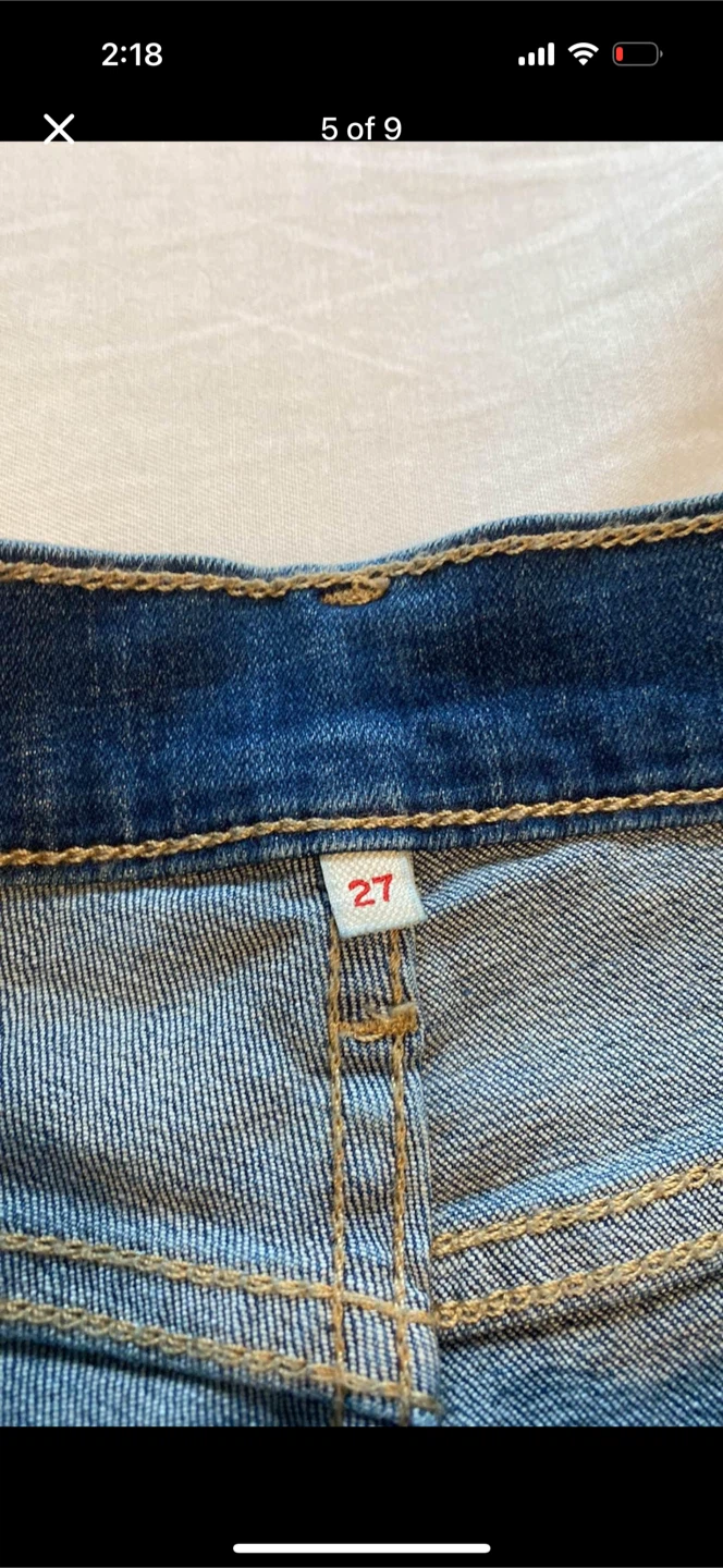 Levi’s Stretchy Distressed Cut Off Shorts - photo 5