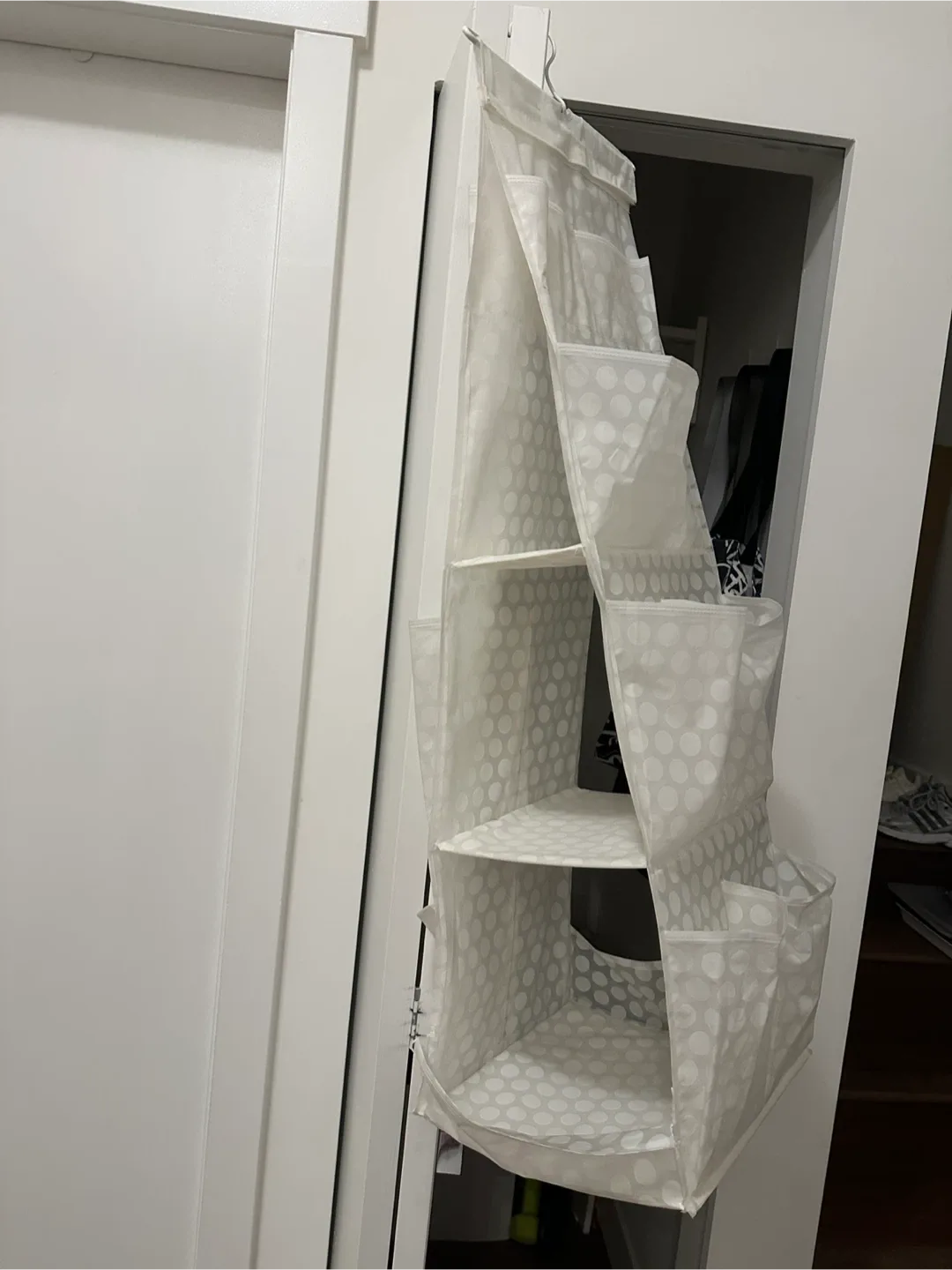 Hanging Closet Organizer - White