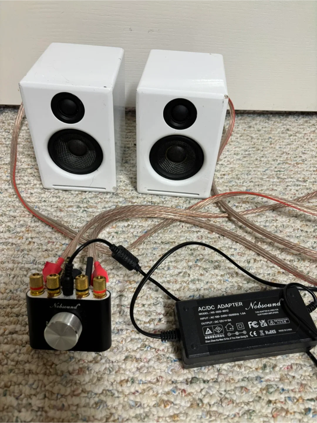 Audioengine A2 Speakers - White