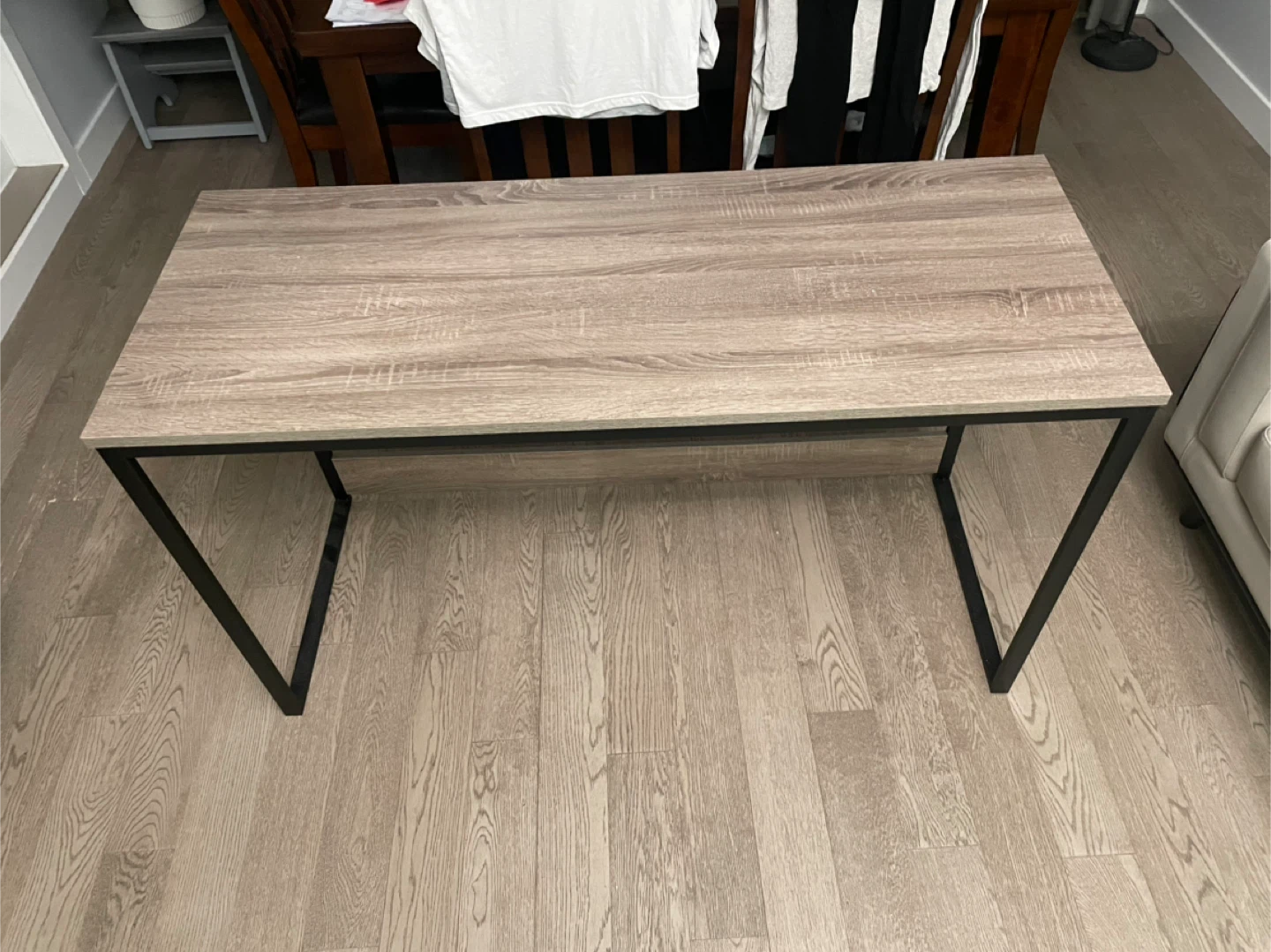 Wood & Metal Frame Desk - photo 2