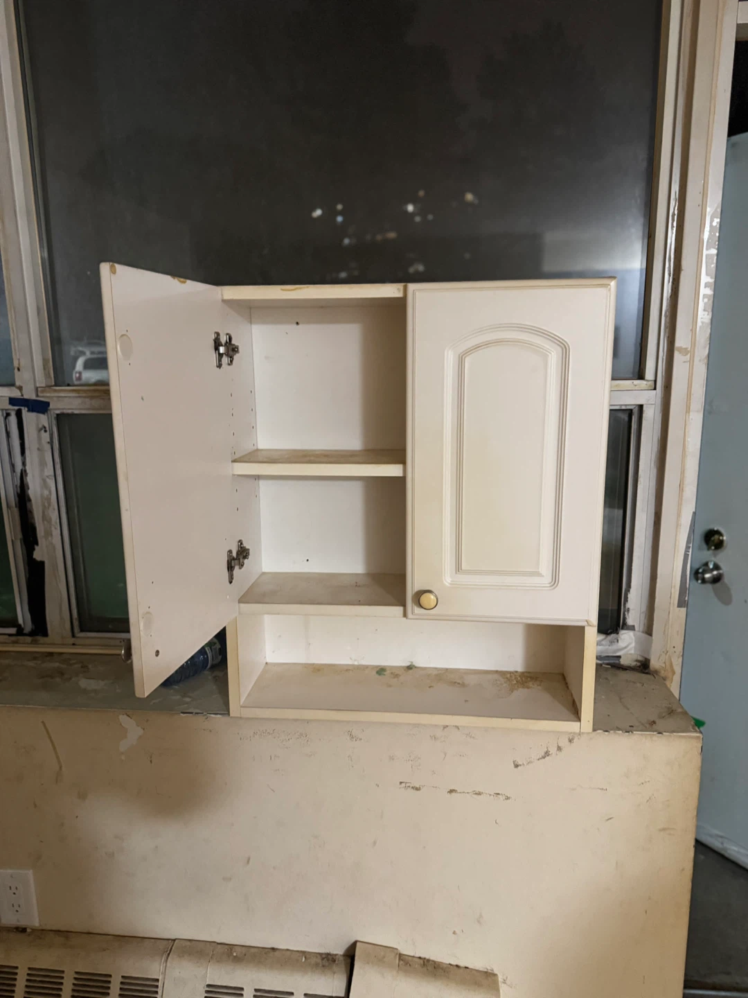 White Bathroom Cabinet - photo 2