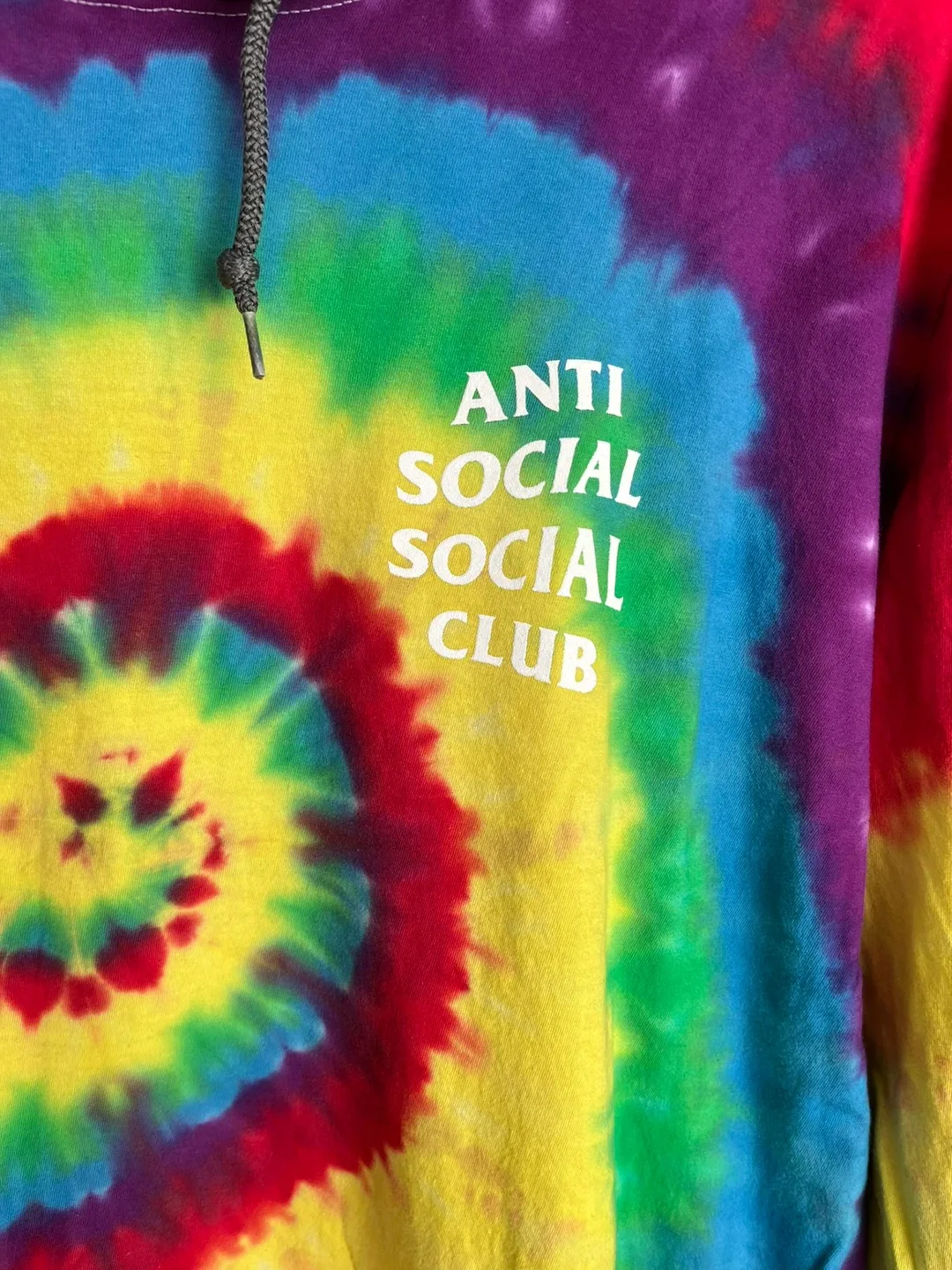 Anti Social Social Club Tie Dye Hoodie - Large image indicator(2)