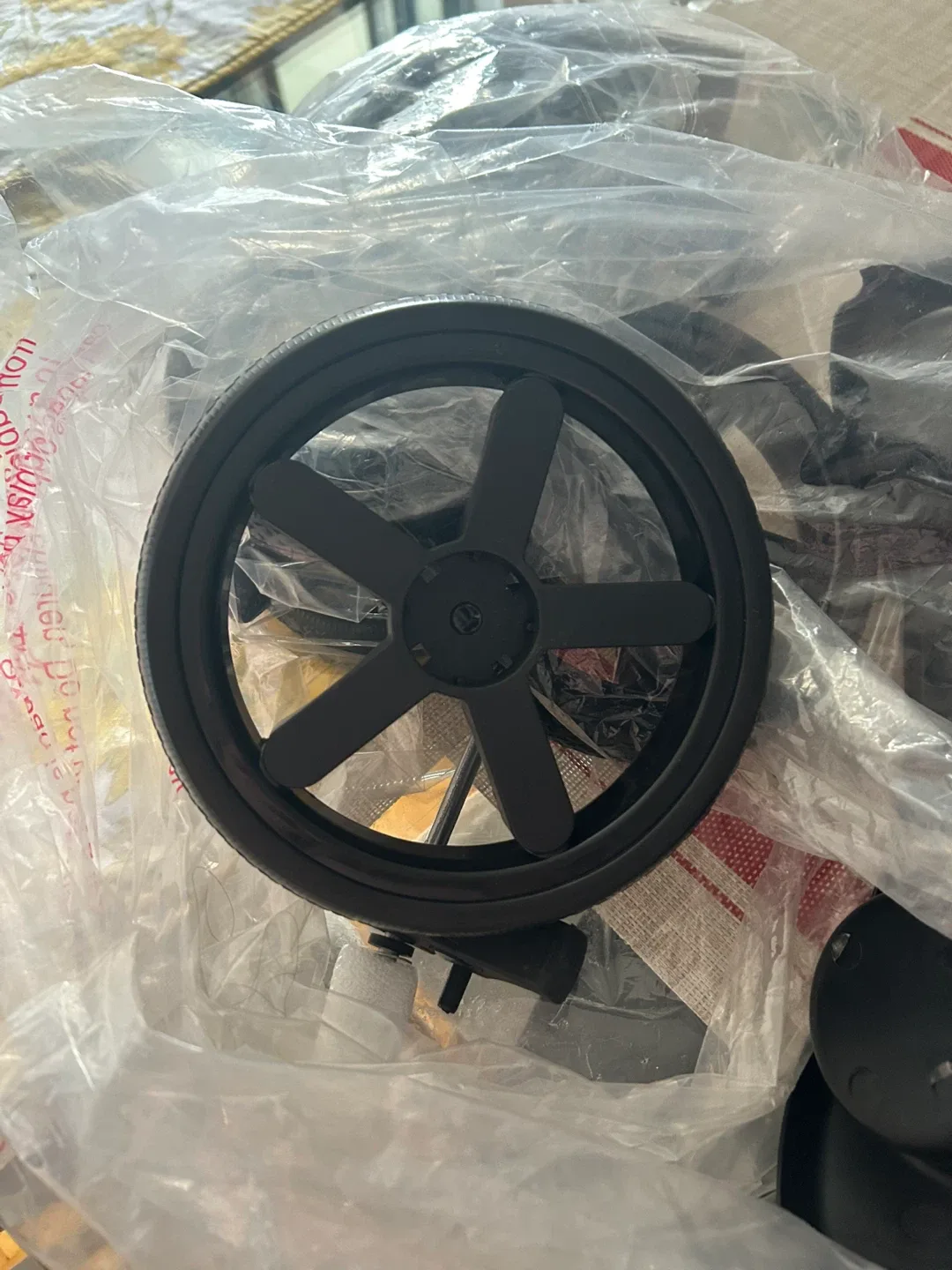 Foldable pet Stroller - Blue image indicator(5)