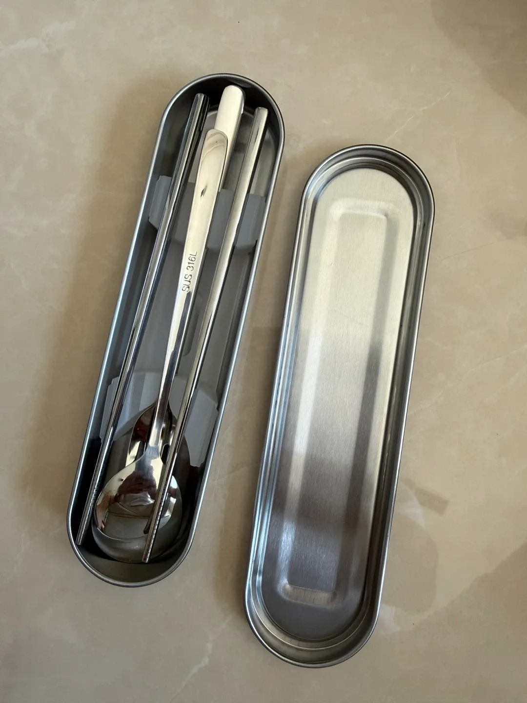 Stainless Steel Cutlery Set with Case