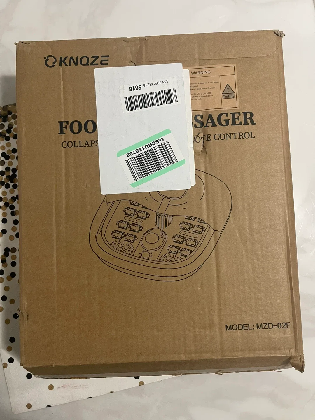 Knoze Professional Home Foot Spa MZD-02F image indicator(5)