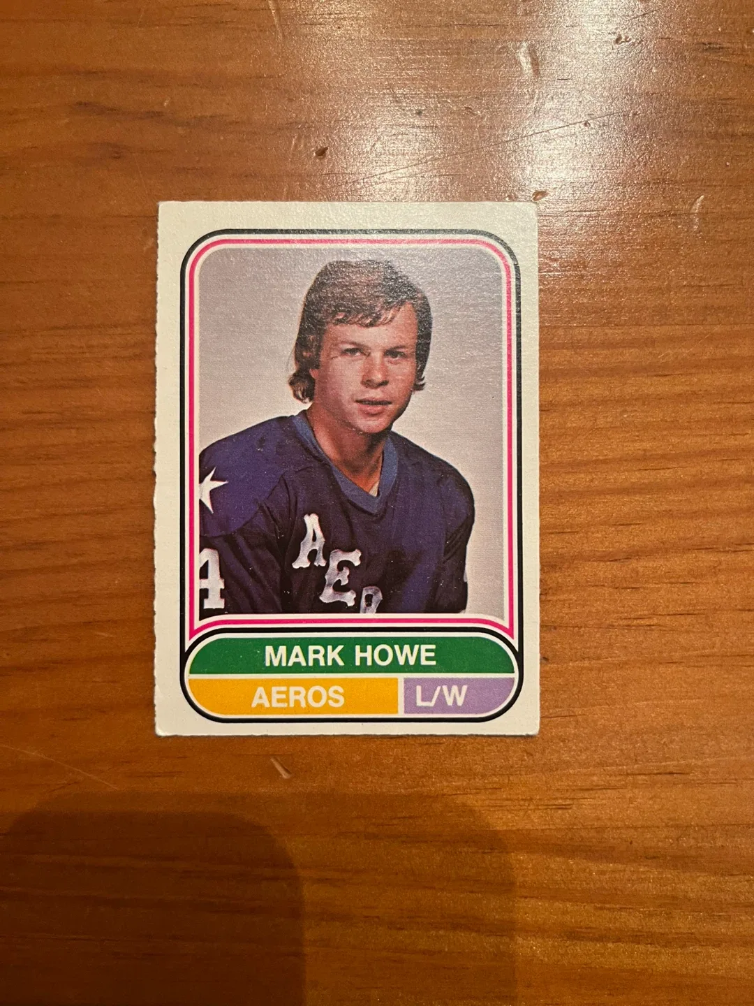 1975-76 O-PEE-CHEE WHA #7 MARK HOWE ROOKIE