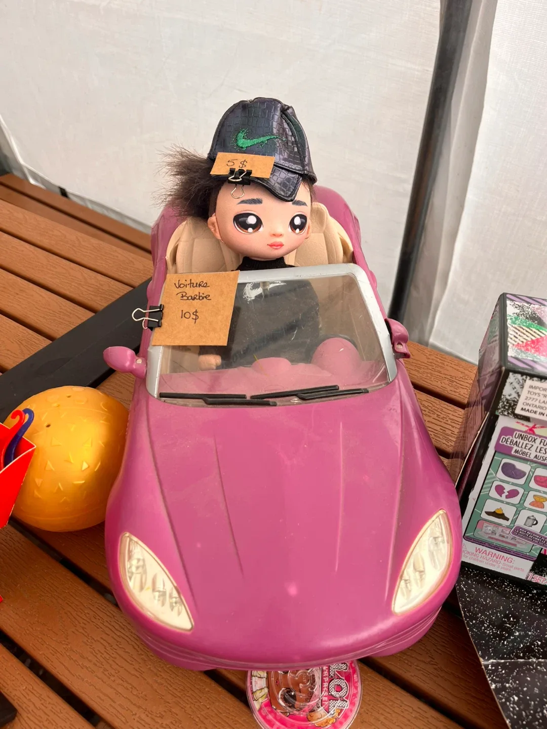 Voiture Barbie rose image indicator(2)