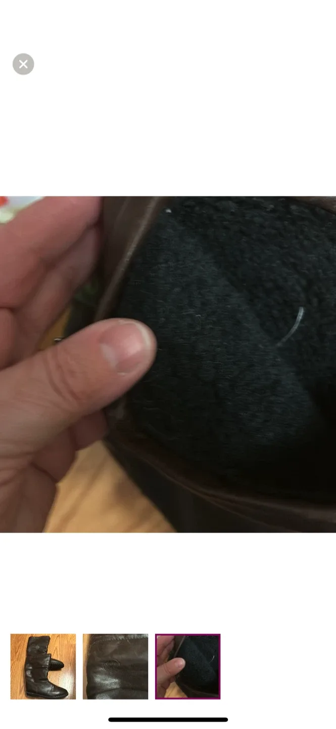 Brown Leather Winter Boots image indicator(3)