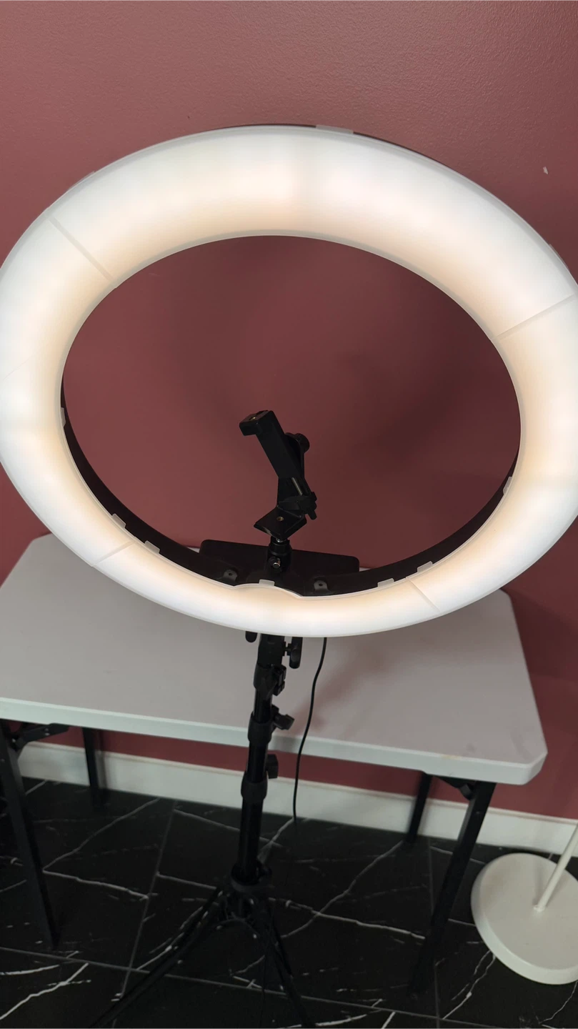 IVISII 19inch LED Ring Light with Stand - photo 5