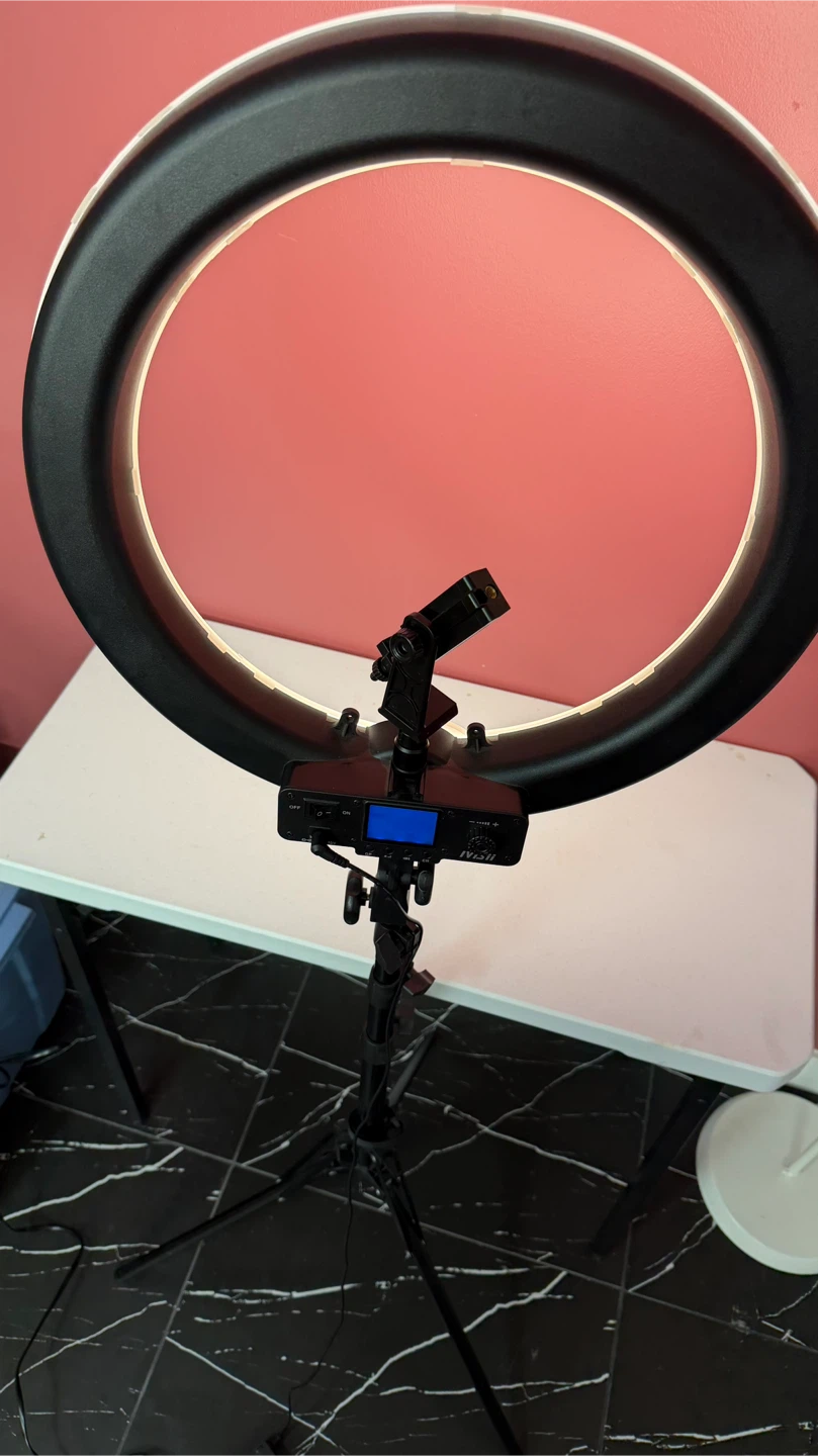 IVISII 19inch LED Ring Light with Stand - photo 3