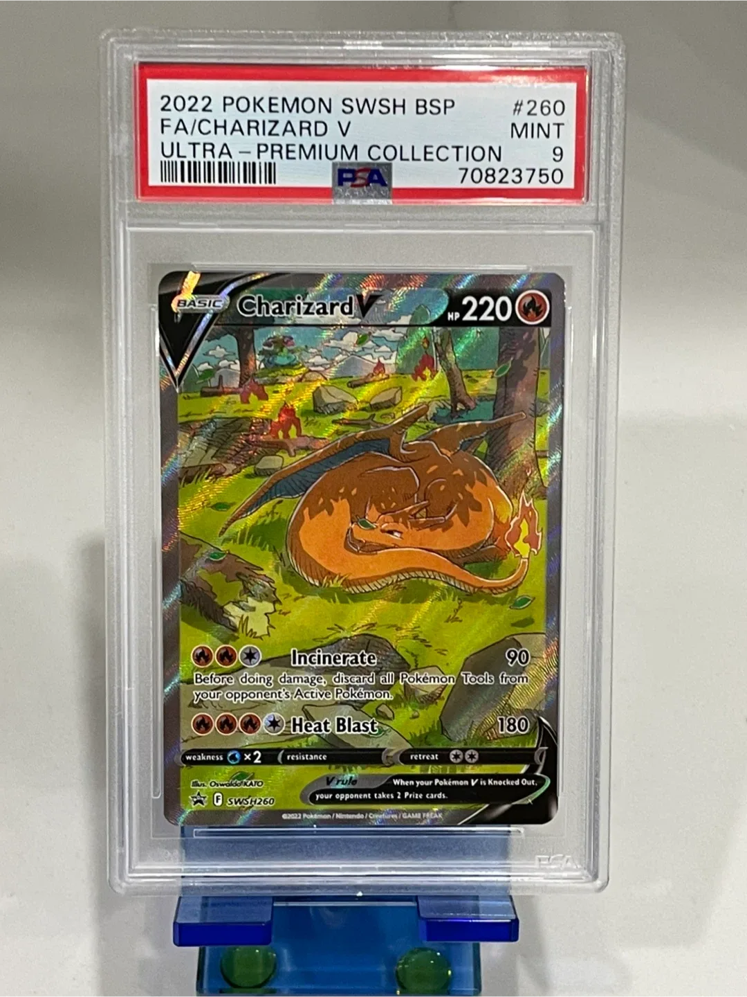 PSA Graded Charizard Pokemon Card Collection image indicator(2)