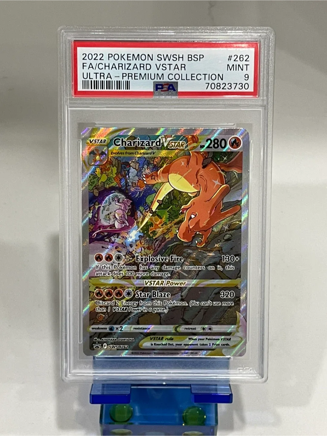 PSA Graded Charizard Pokemon Card Collection