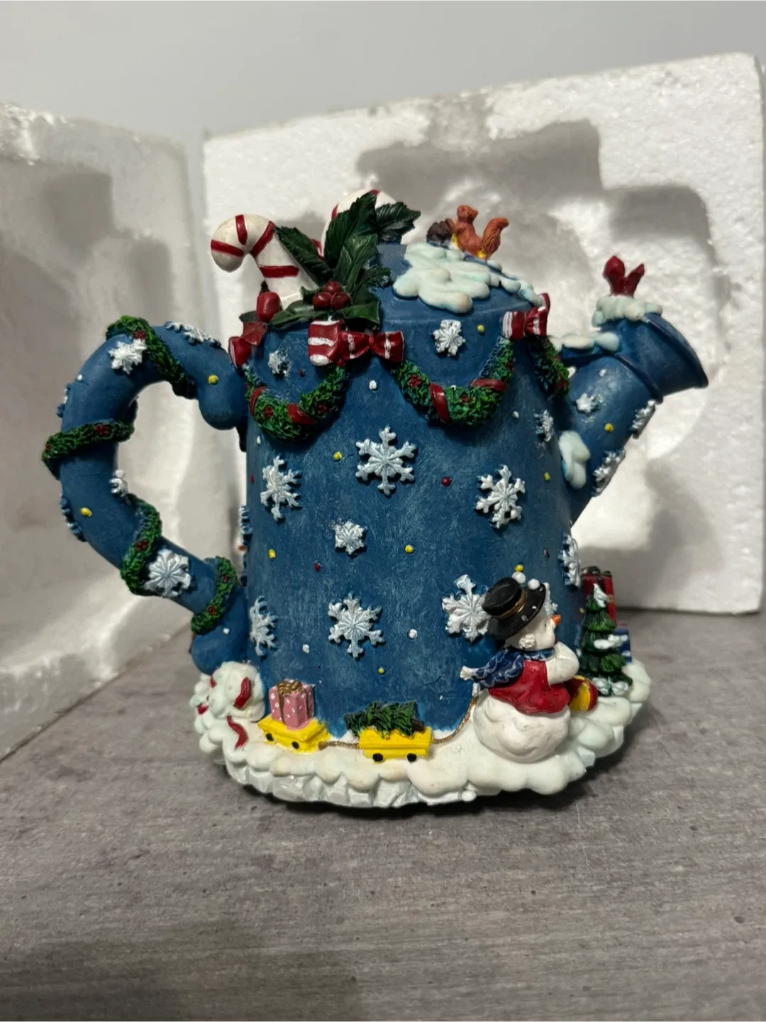 Teapot Shaped Snowman Musical Box image indicator(3)