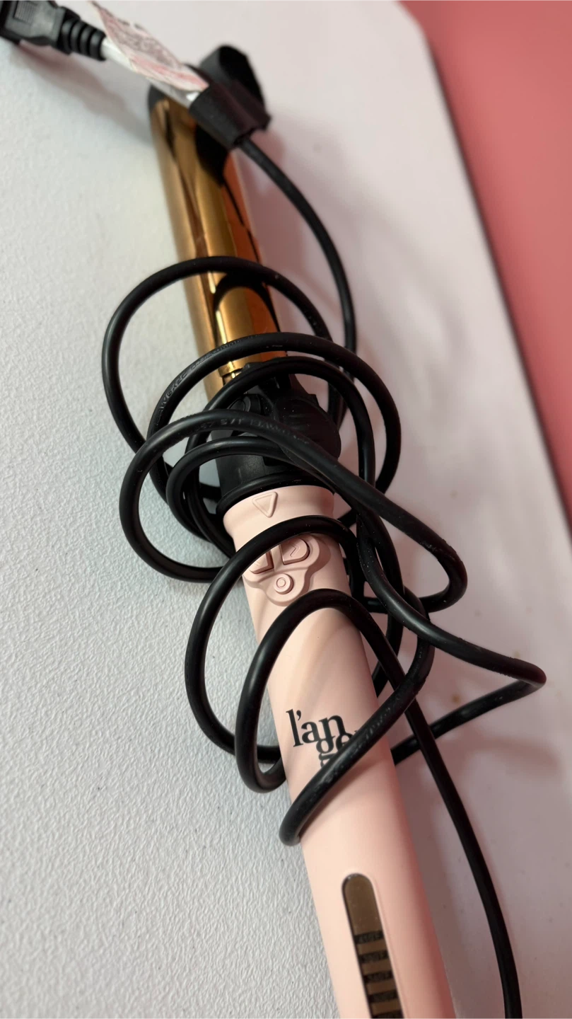 L'ange Hair Curling Wand - Pink