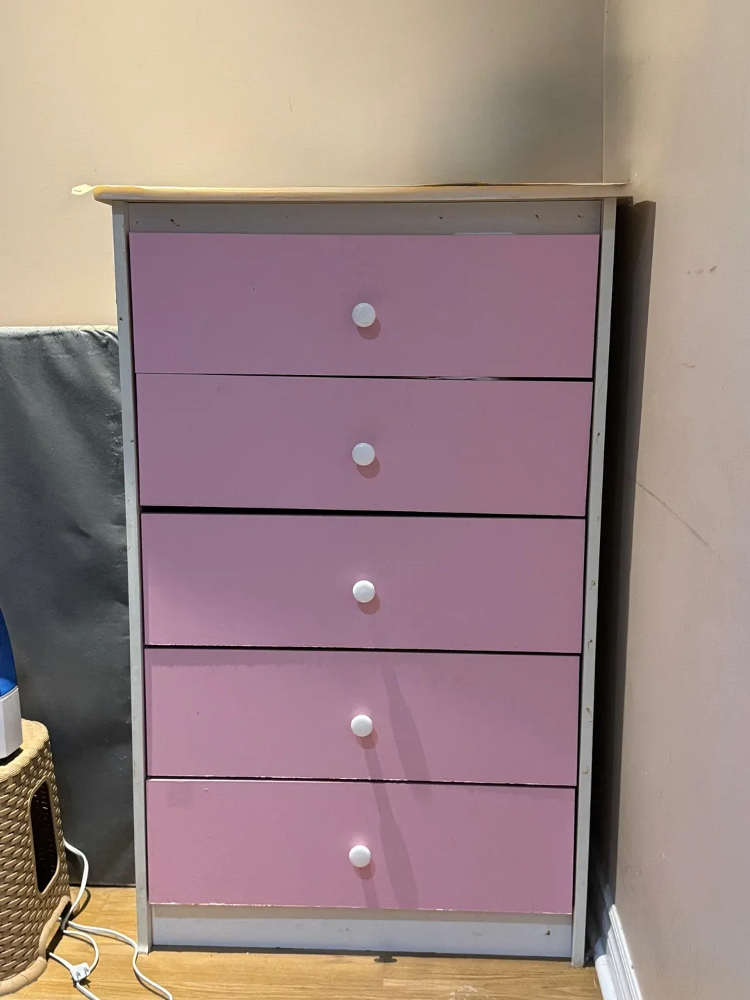Solid 5-Drawer Chest – Great Condition