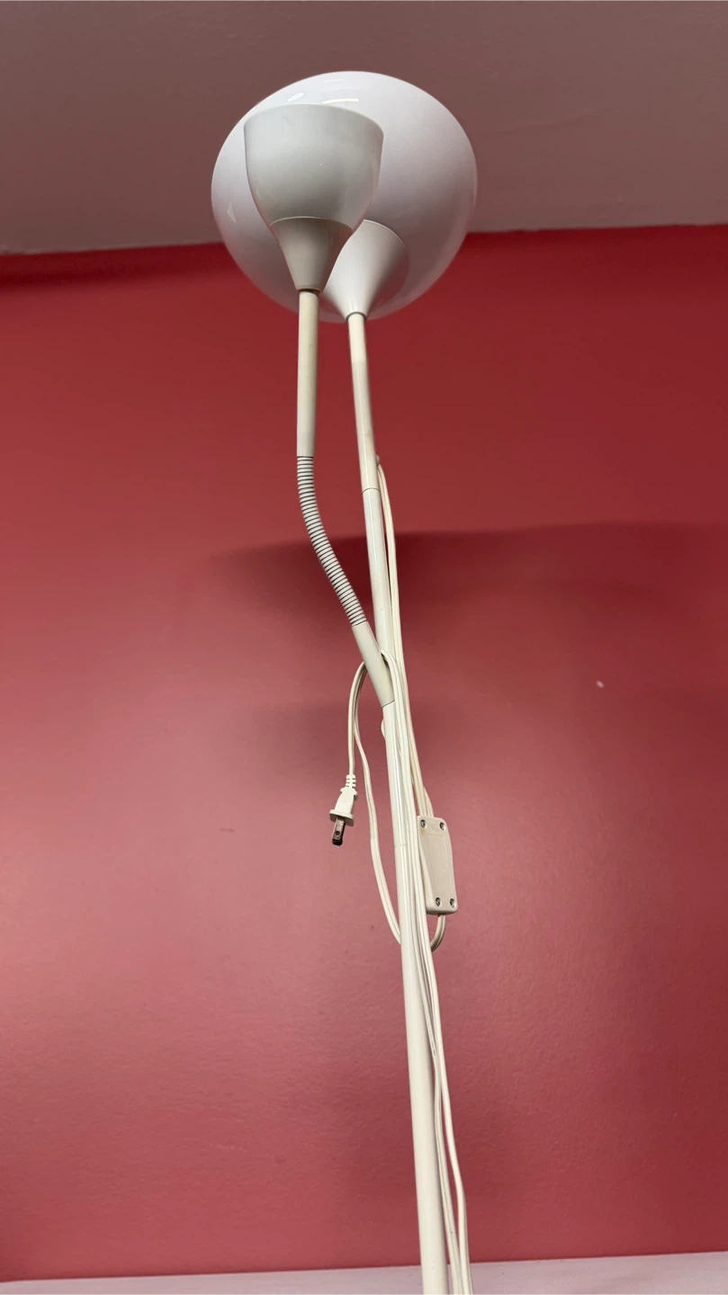 IKEA NOT Floor Uplight/Reading Lamp - White - photo 3