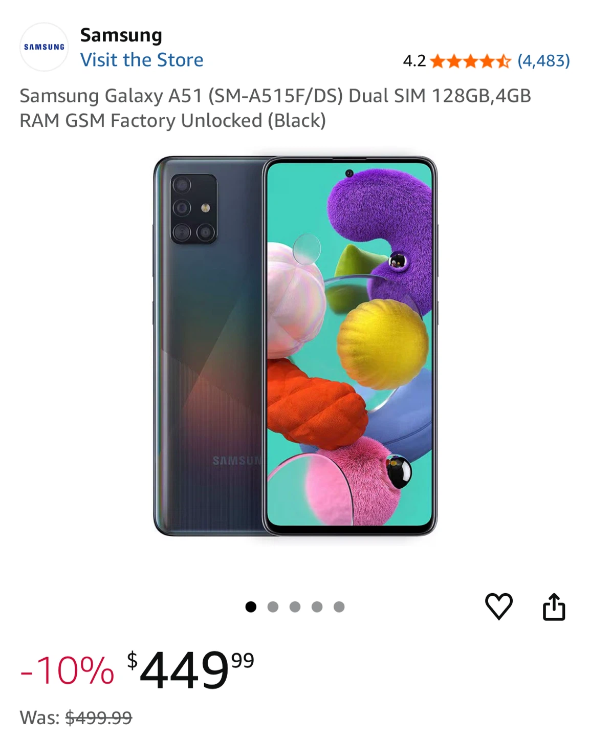 Samsung Galaxy A51