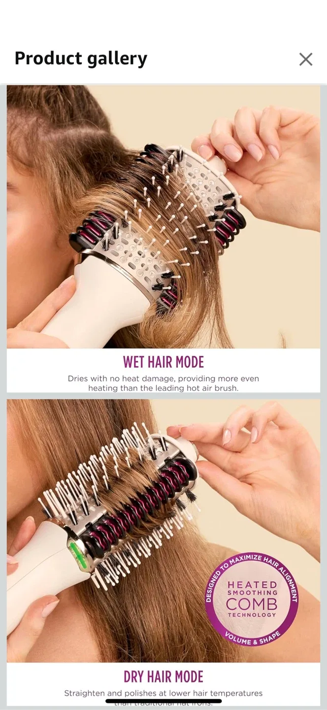 Shark SmoothStyle Heated Brush - Like New! image indicator(3)