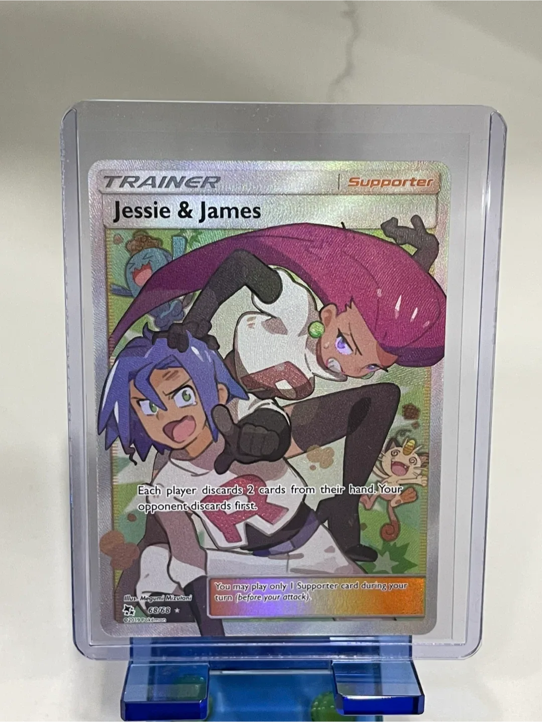 Jessie & James Pokemon Card