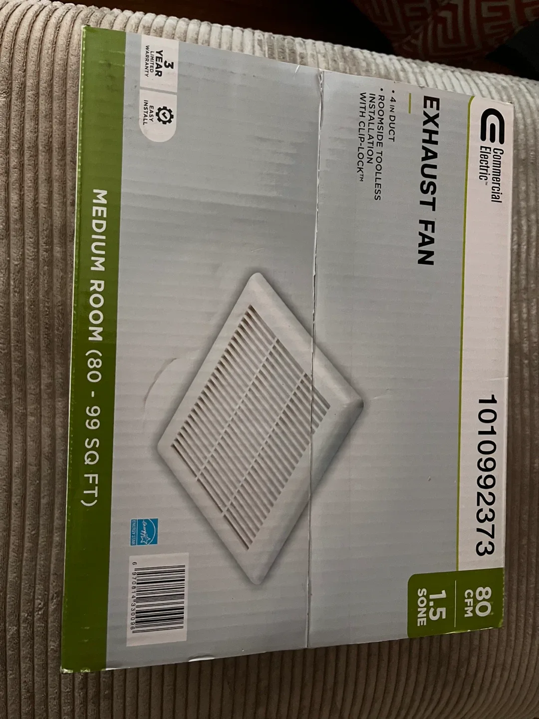 Commercial Electric Exhaust Fan - Medium Room image indicator(2)