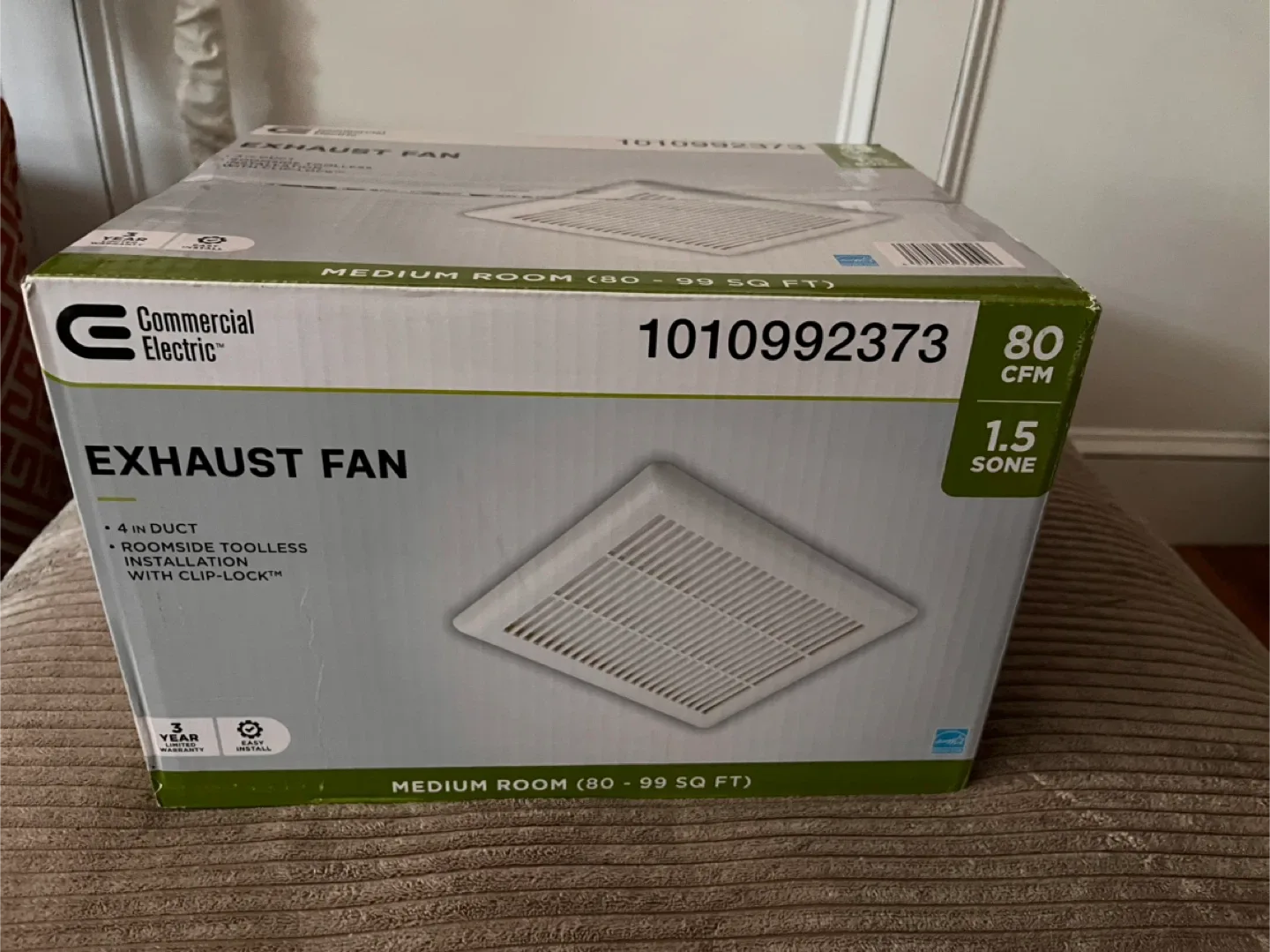 Commercial Electric Exhaust Fan - Medium Room