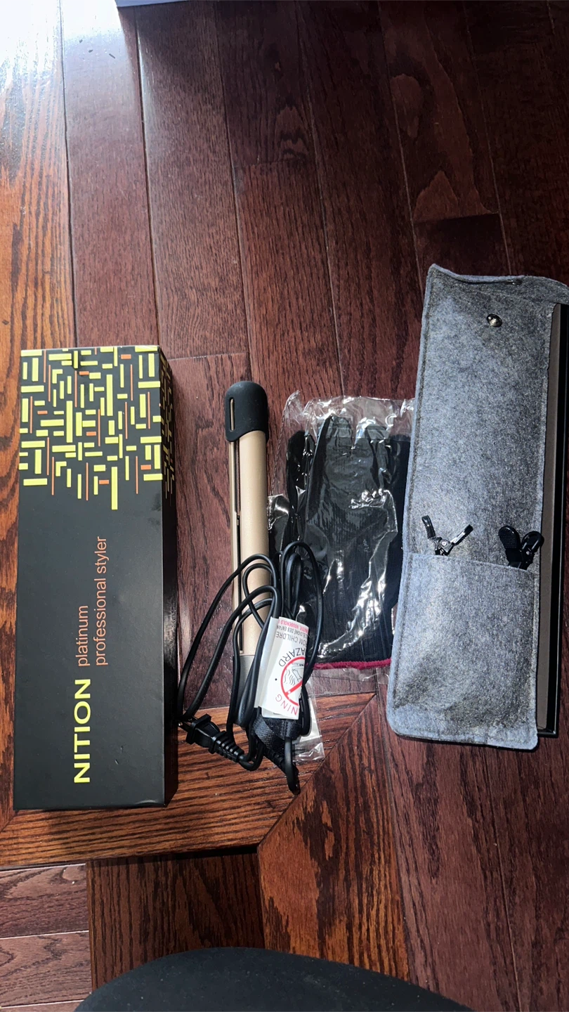 NITION Platinum Professional Styler - Champagne Gold