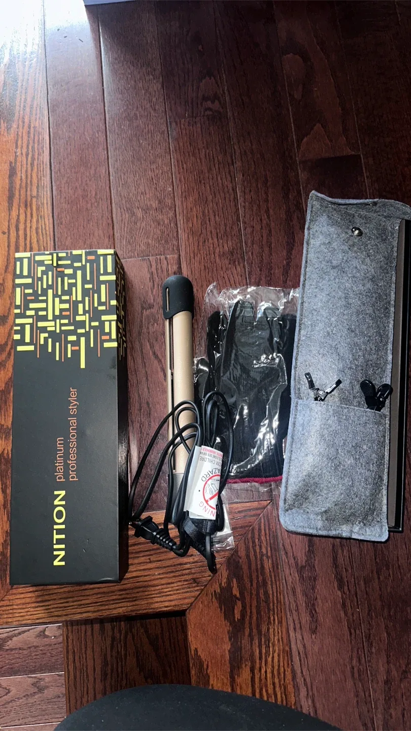 NITION Platinum Professional Styler - Champagne Gold