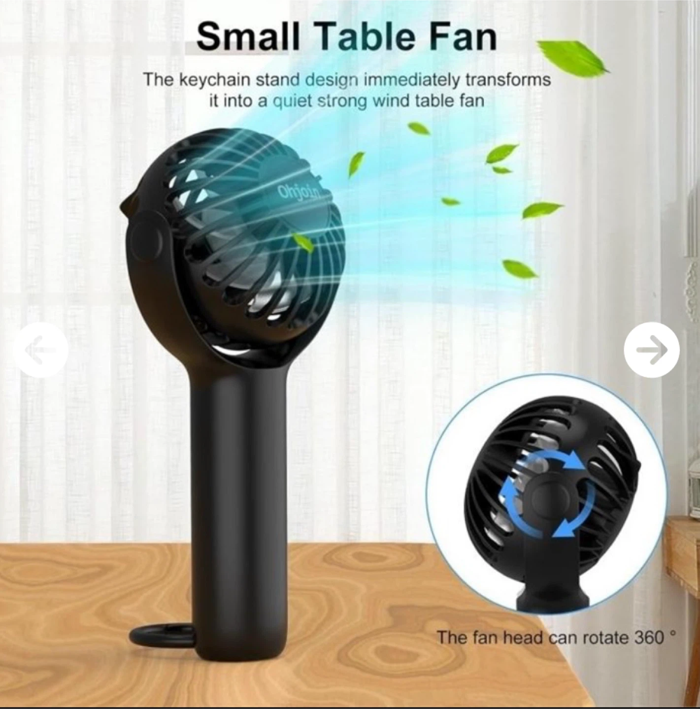 2-IN-1 Portable Fan & Keychain