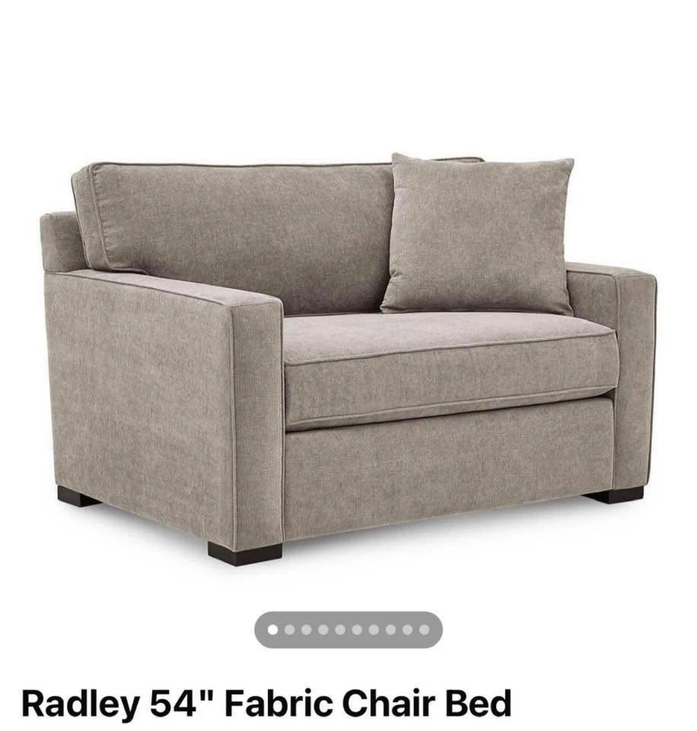 Radley 54" Fabric Chair Bed