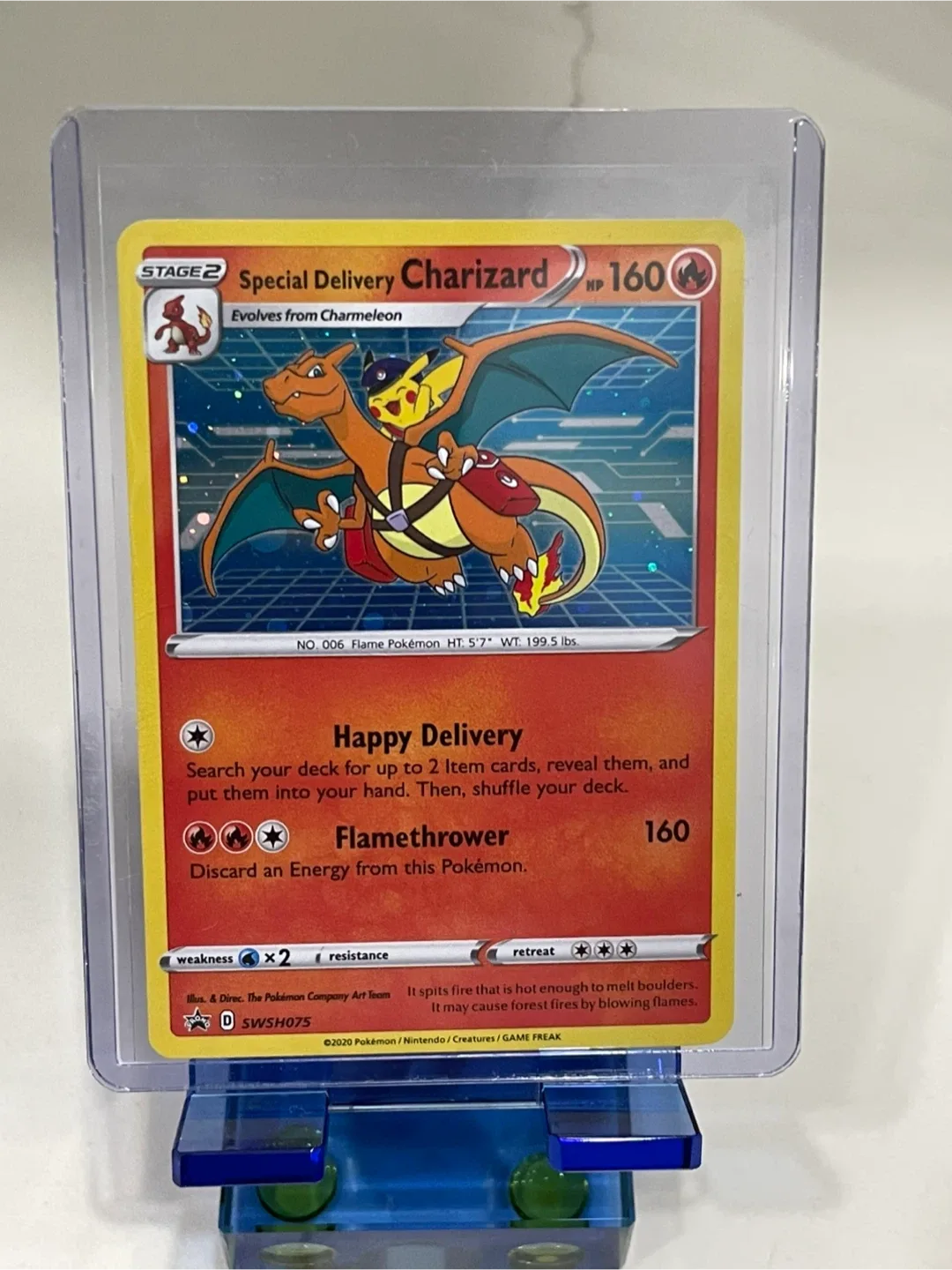 Special Delivery Charizard Pokemon Card