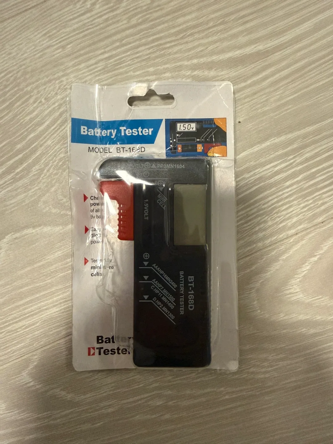 New Battery Tester BT-168D