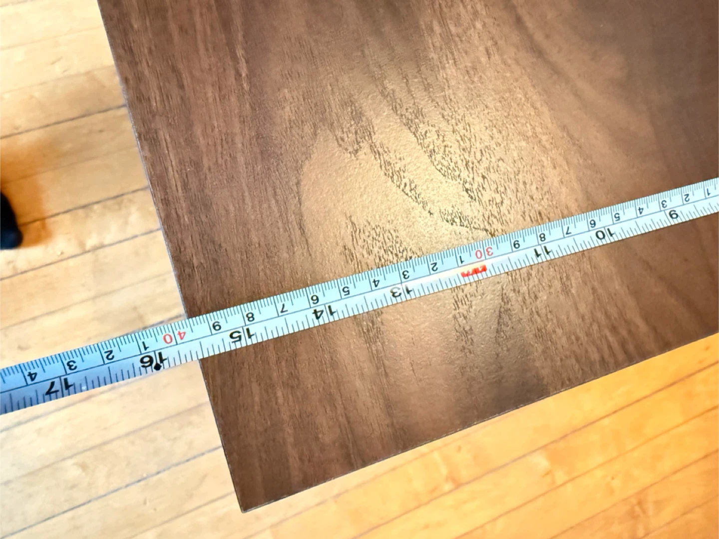 Pair of Dark Brown End Table with Shelf - photo 4