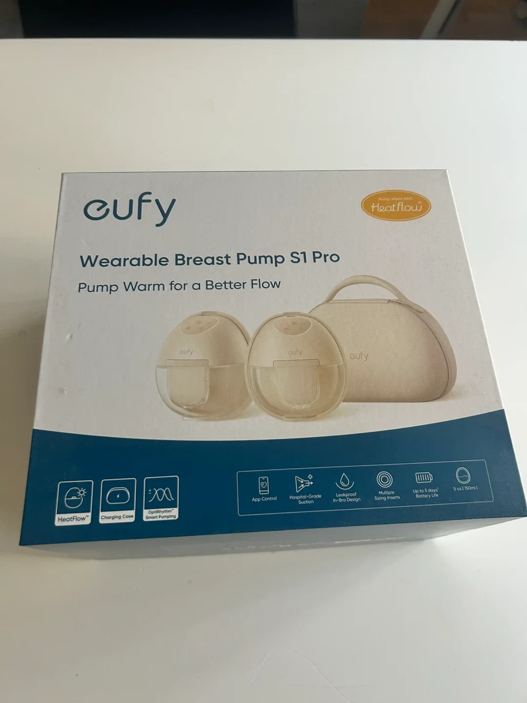 Eufy Wearable Breast Pump S1 Pro - Like New!