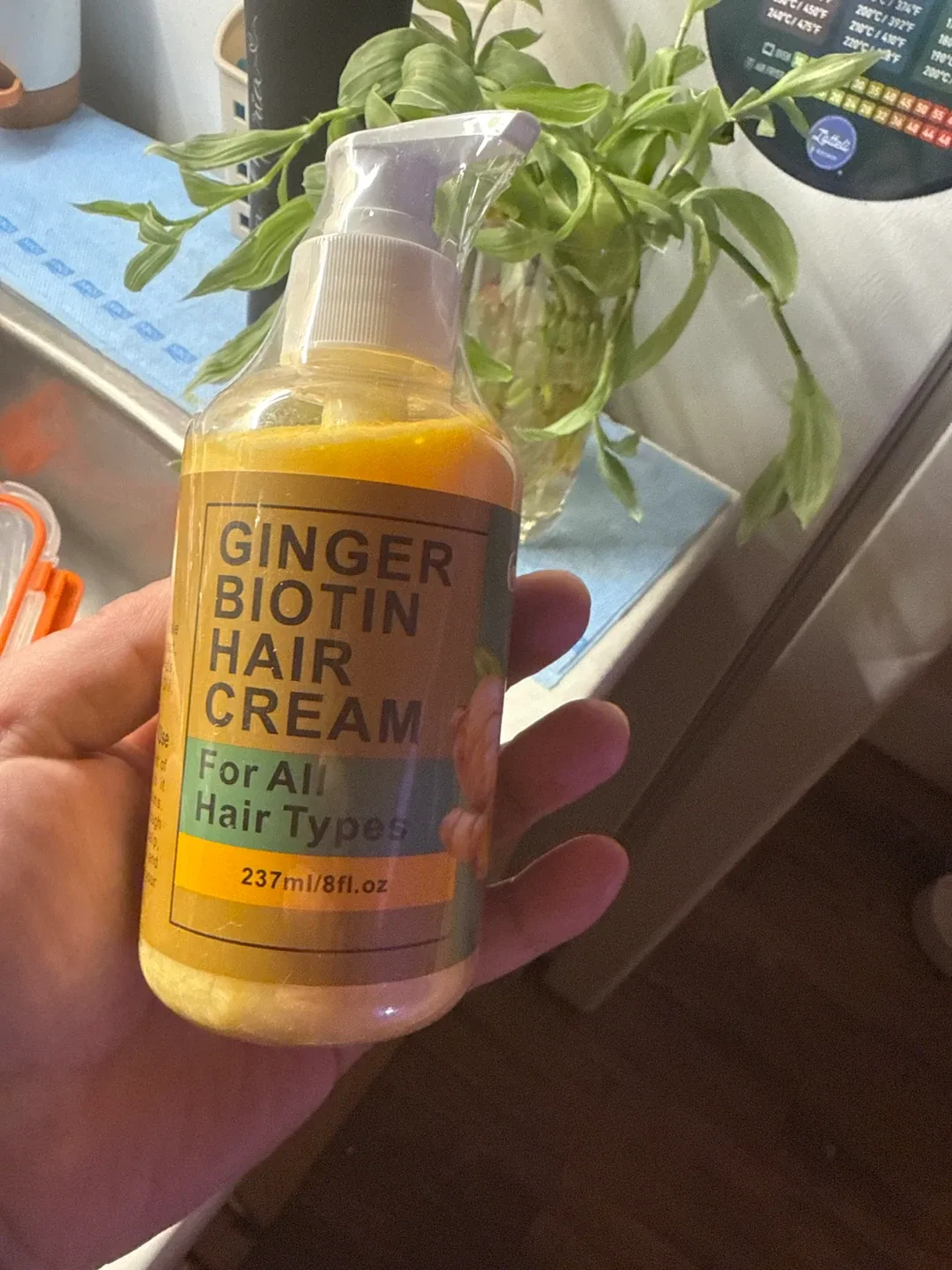 Ginger Biotin Hair Cream - 237ml