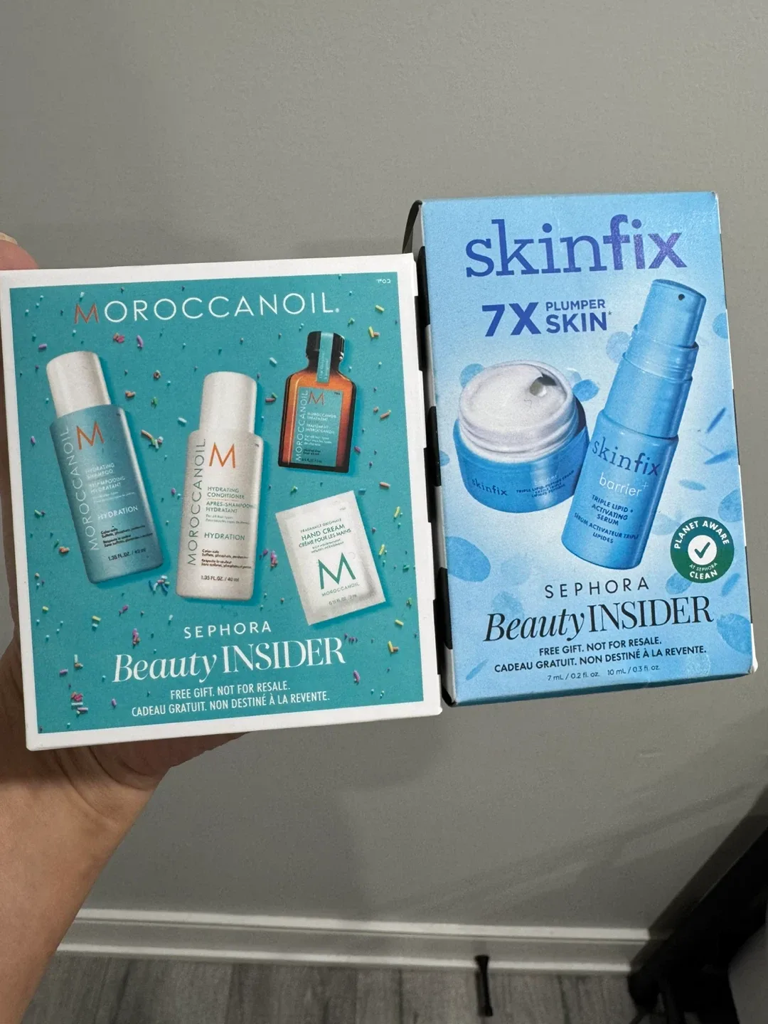 Moroccanoil & Skinfix Sephora Sets (Brand new)