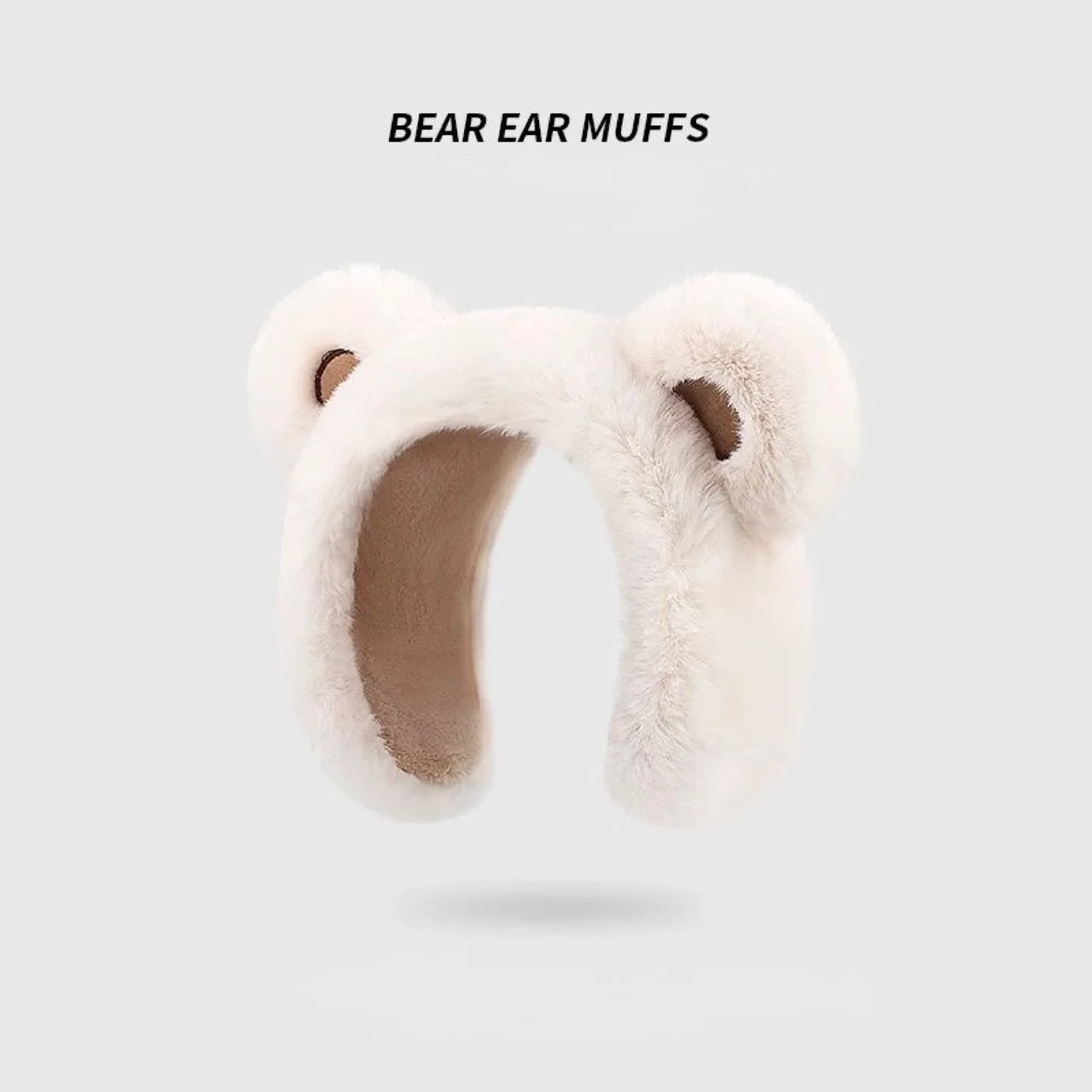 Bear Ear Muffs - Cozy Winter Accessory