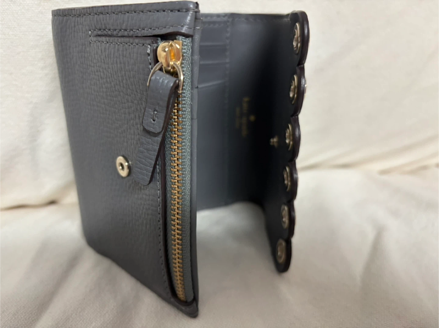 Kate Spade Grey Leather Wallet - photo 2