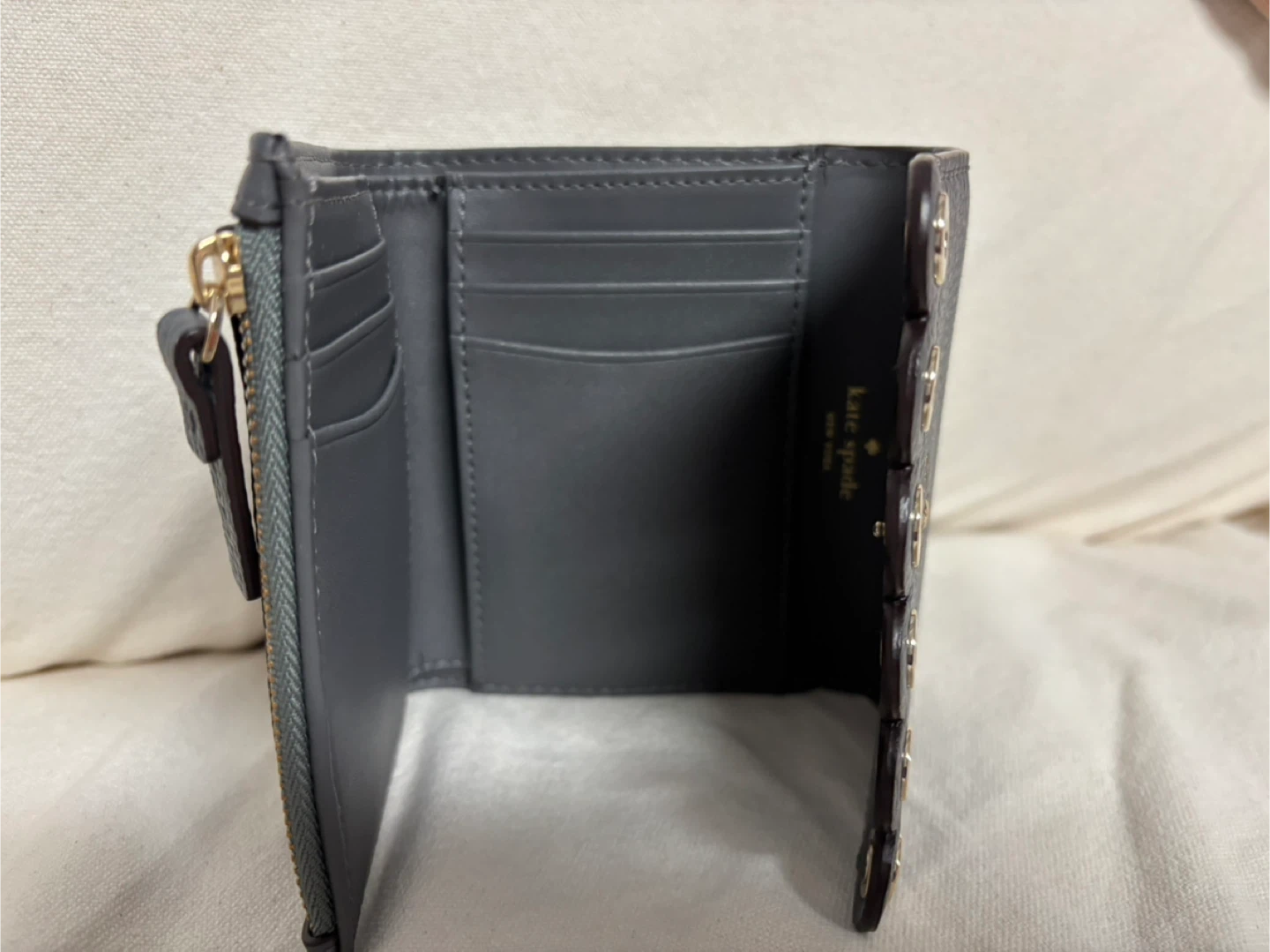 Kate Spade Grey Leather Wallet - photo 3